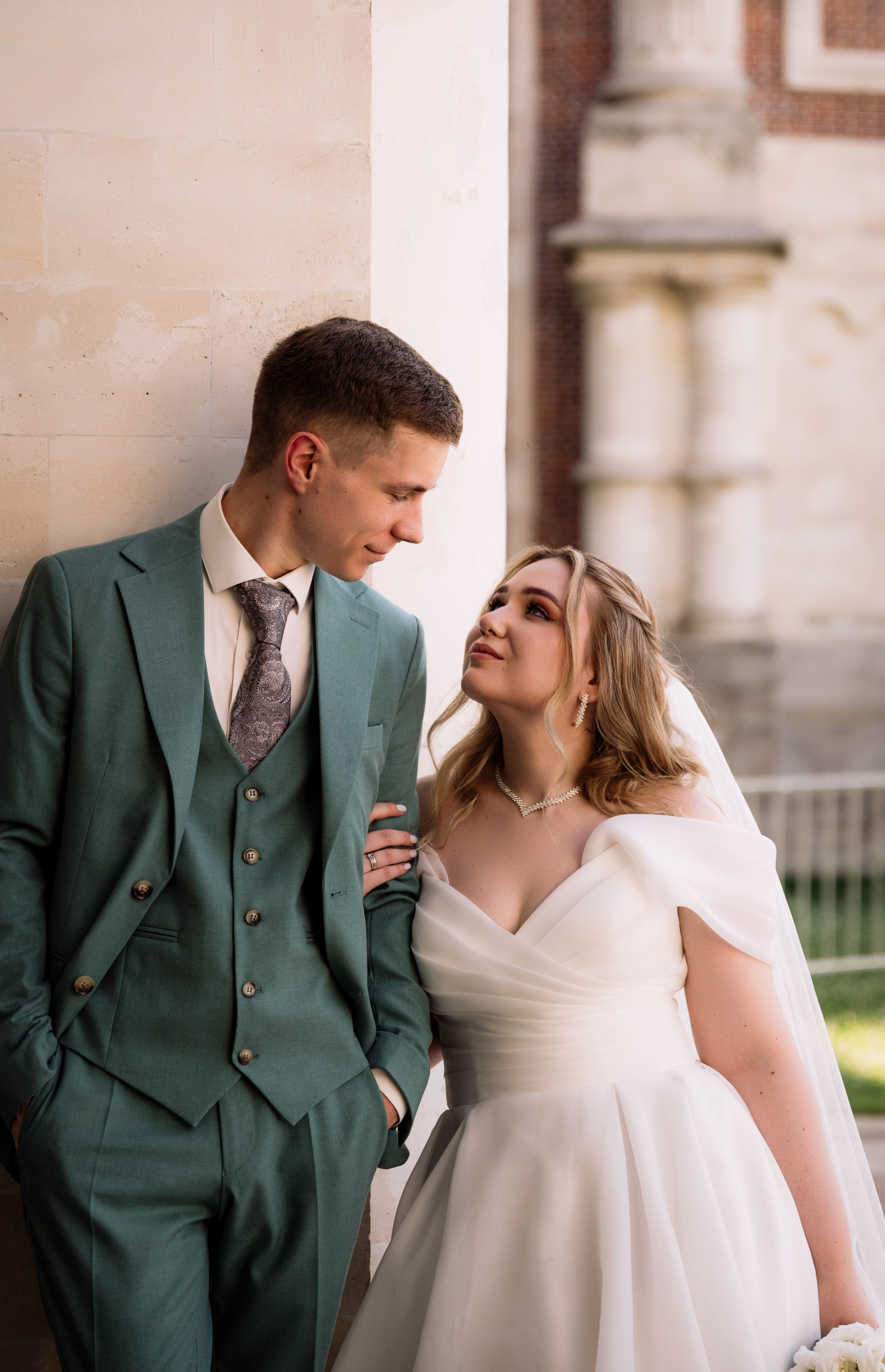 Свадебная прогулка в Царицино. Фотограф в Москве Алёна Степутенко