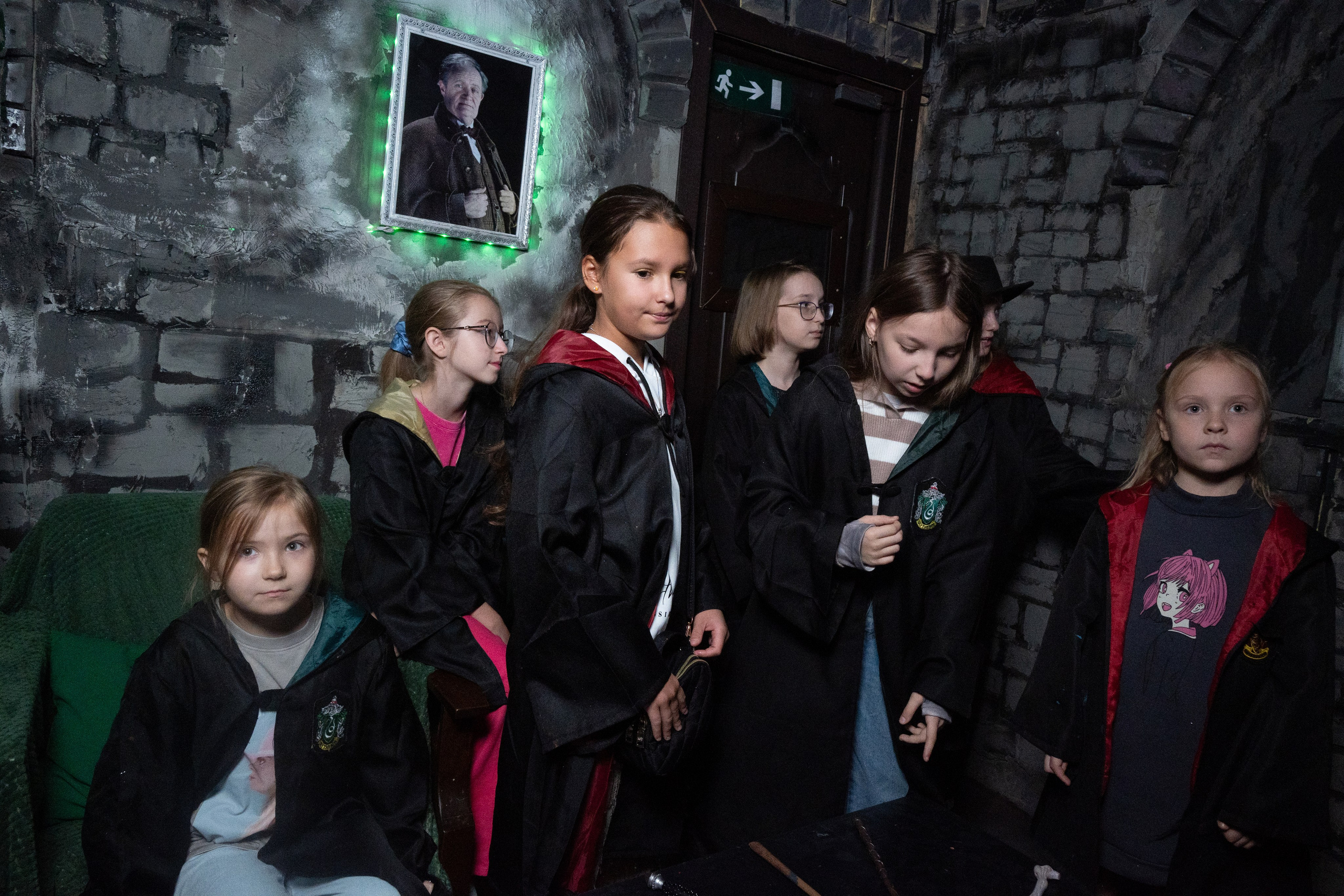 День рождения ребенка в «Подземелье Слизерин». Фотограф мероприятий в Москве