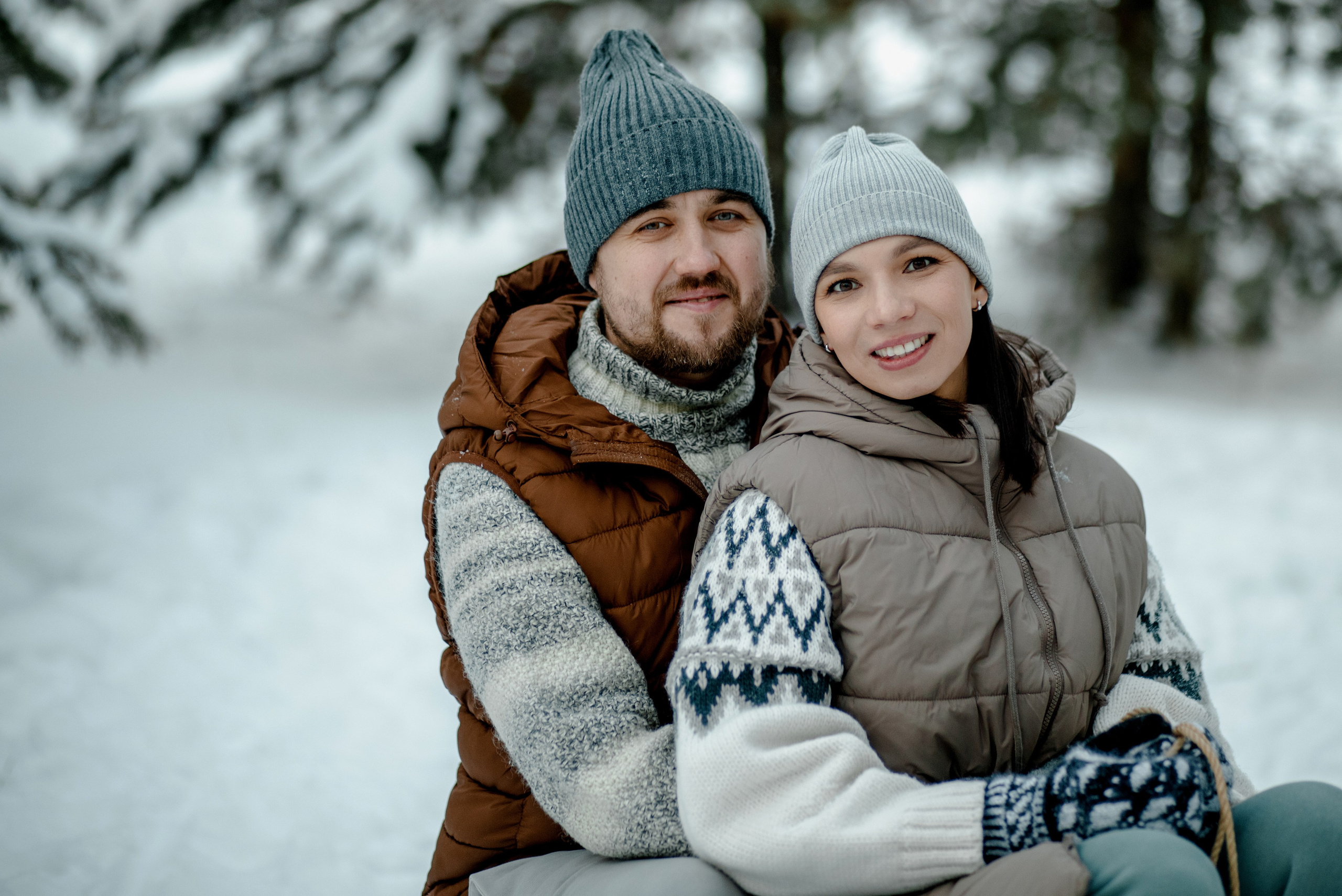 Новогодняя Семейная фотосессия. Свадебный и семейный фотограф Ибрагимова Мария из Екатеринбурга