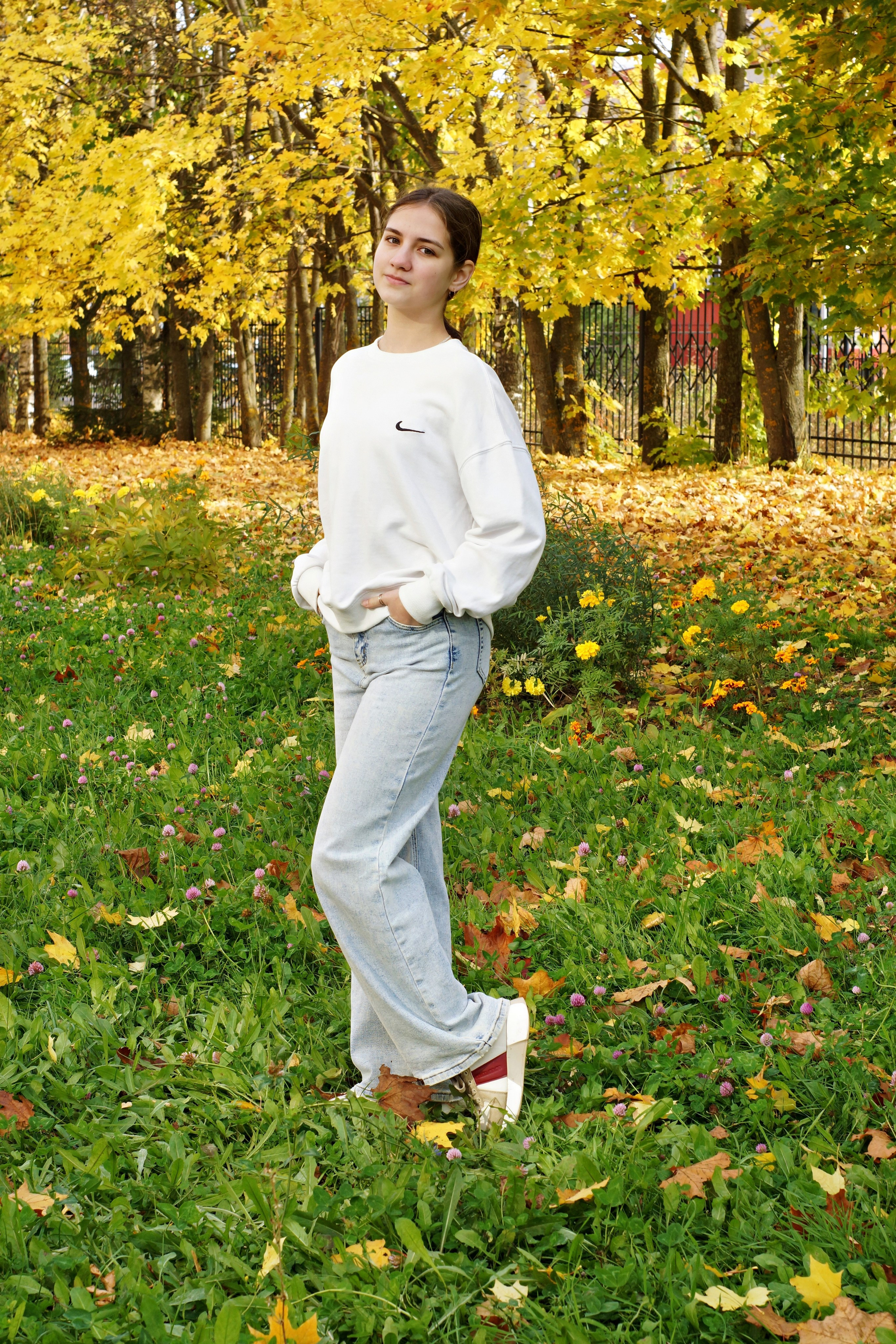 Осенняя фотосессия в школе г. Йошкар-Ола