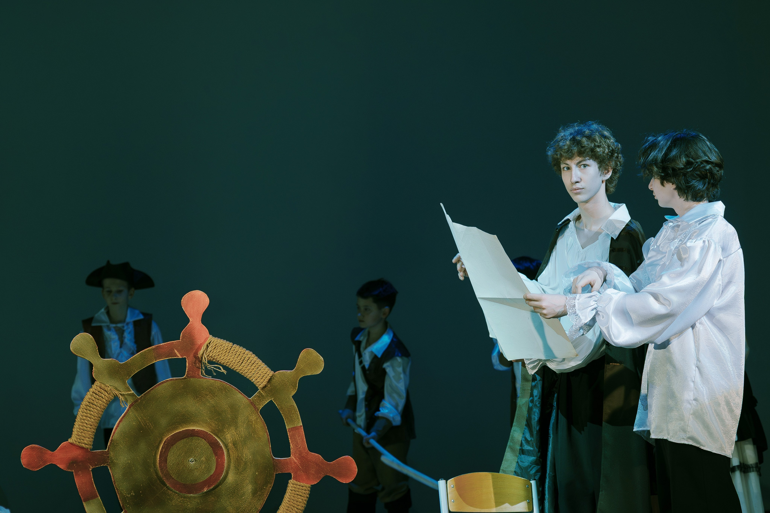 Спектакль «Алые паруса» в постановке театральной студии «Волшебный мир театра». Фотограф Евгений Егоров