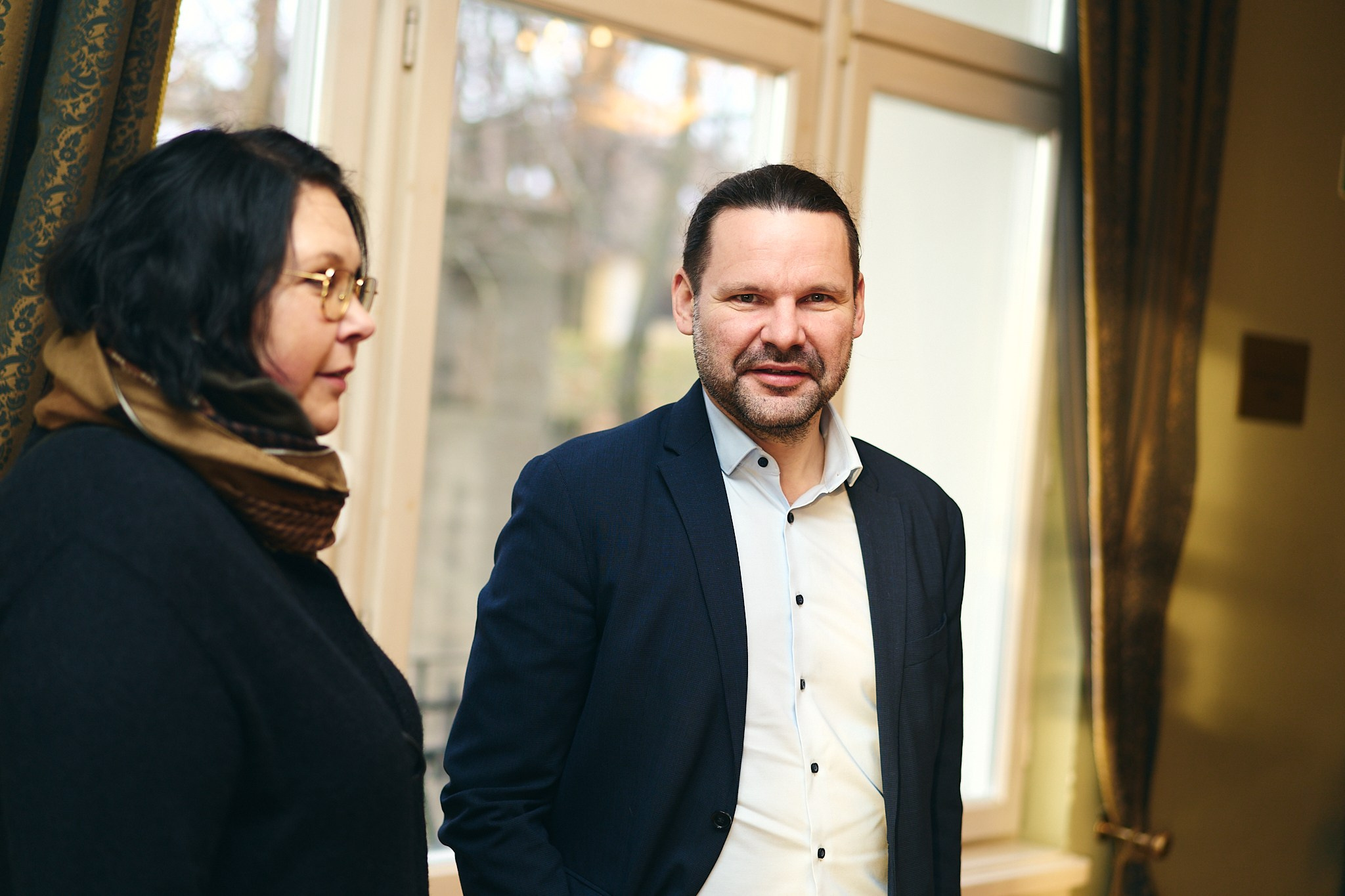 Lithuanian Geographical Society. Photographer in Vilnius