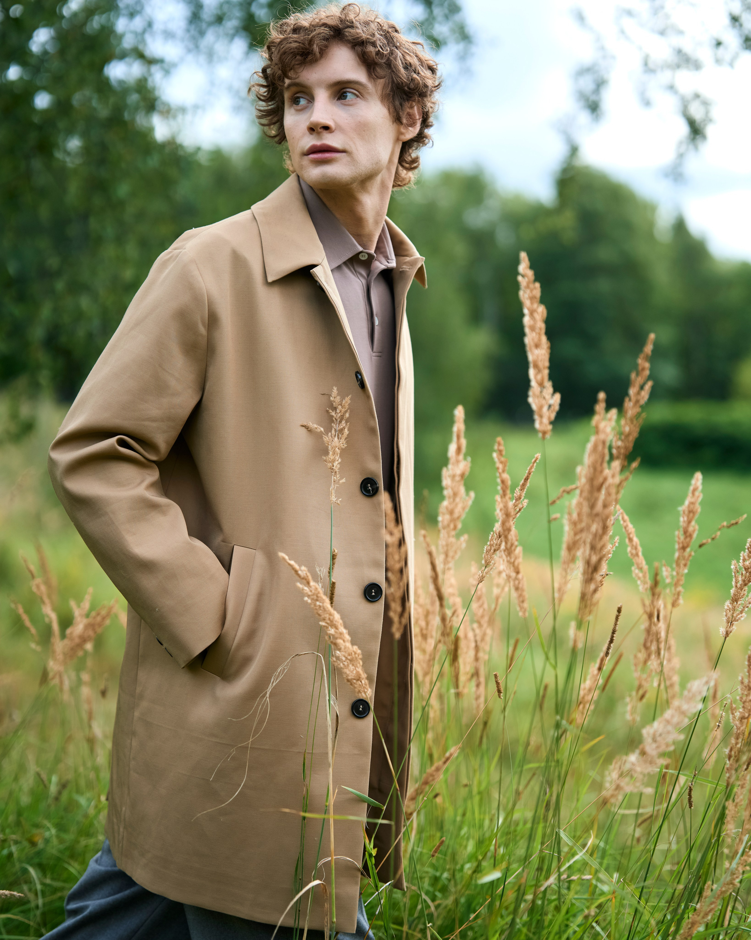 Съемка одежды на улице