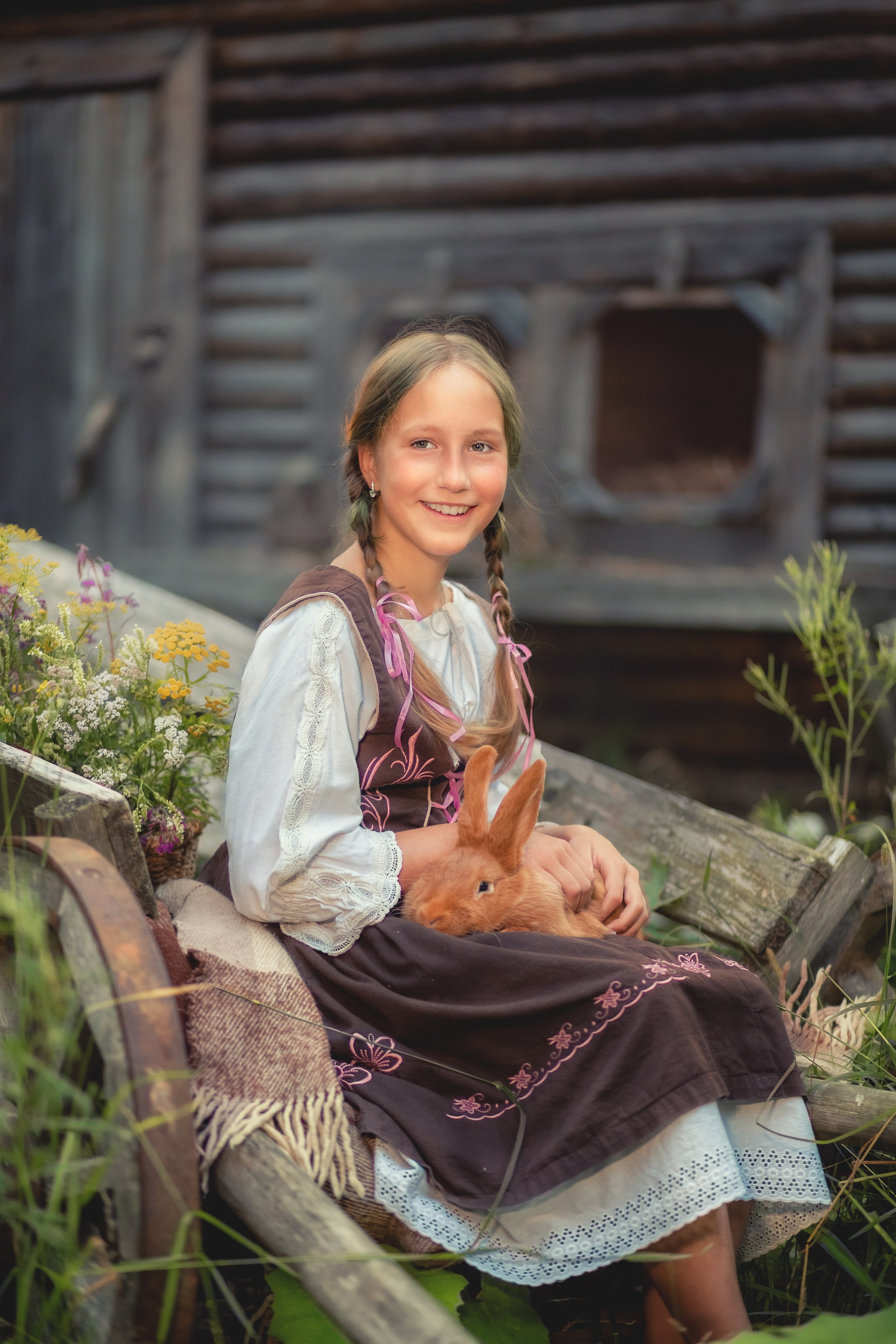 Деревенские истории. Детский фотограф в Санкт-Петербурге Анна Ляшевич