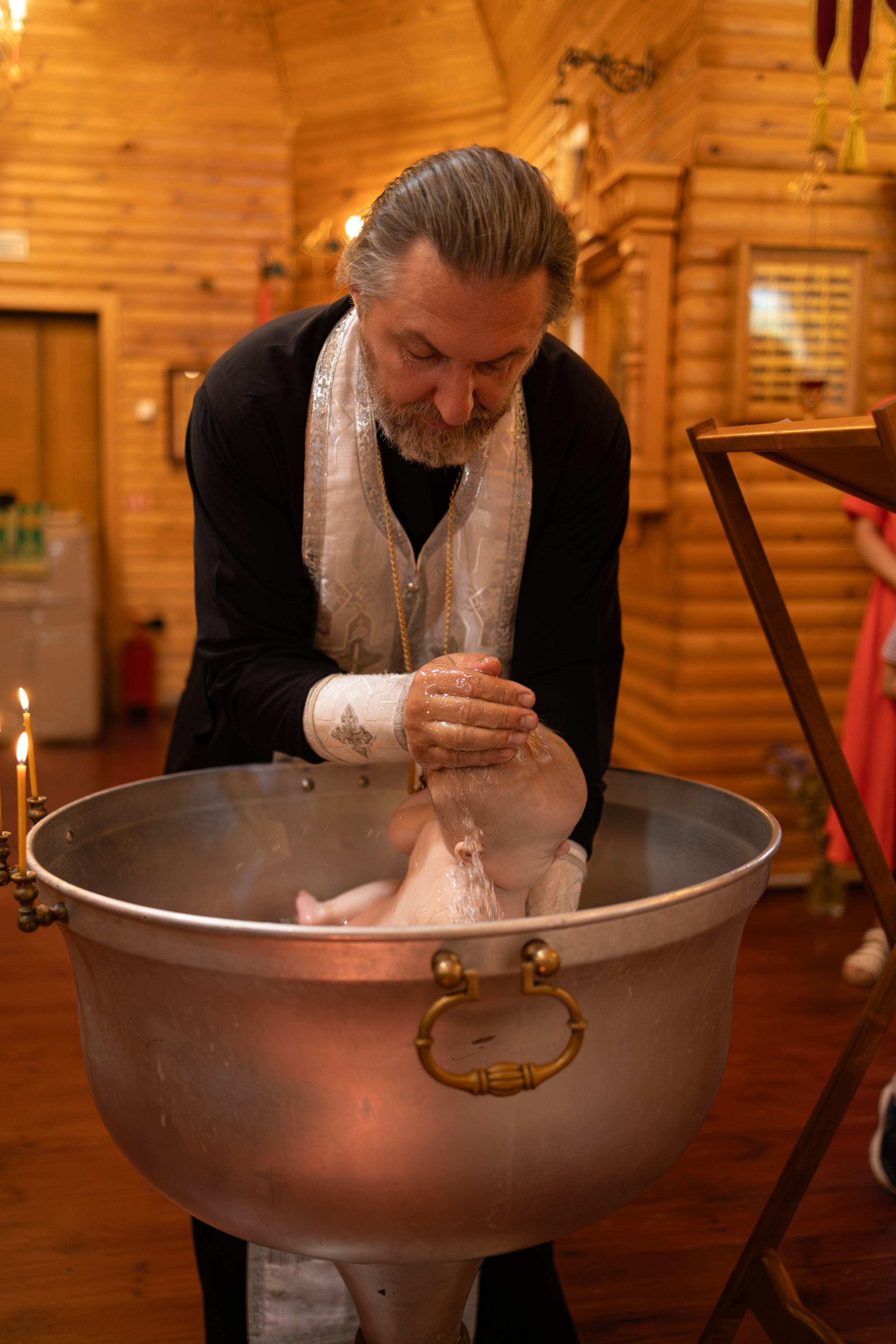 Крещение Александры. Фотограф Виктория Кравец