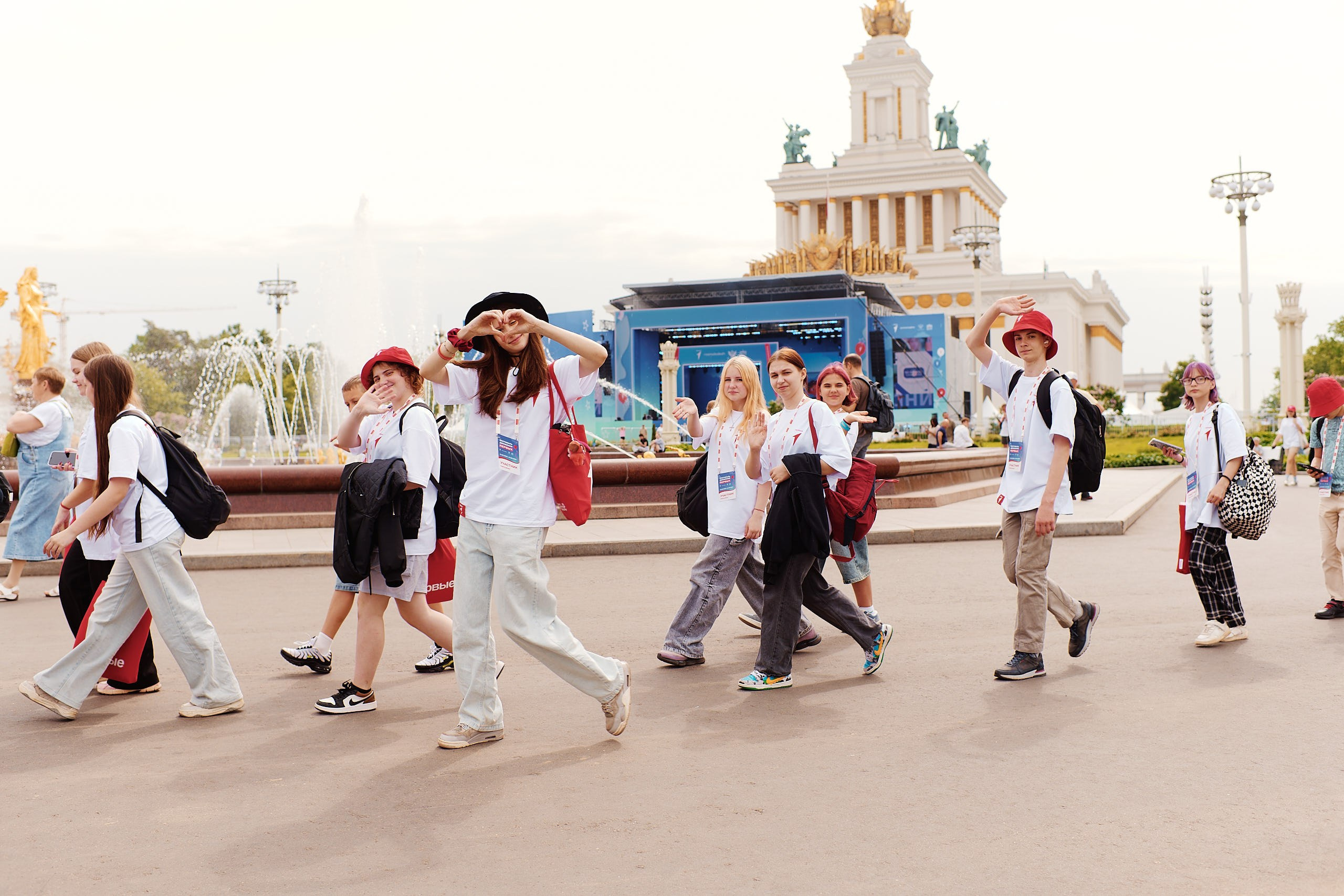 Фестиваль Движения Первых 2025. Репортажная съемка в Москве