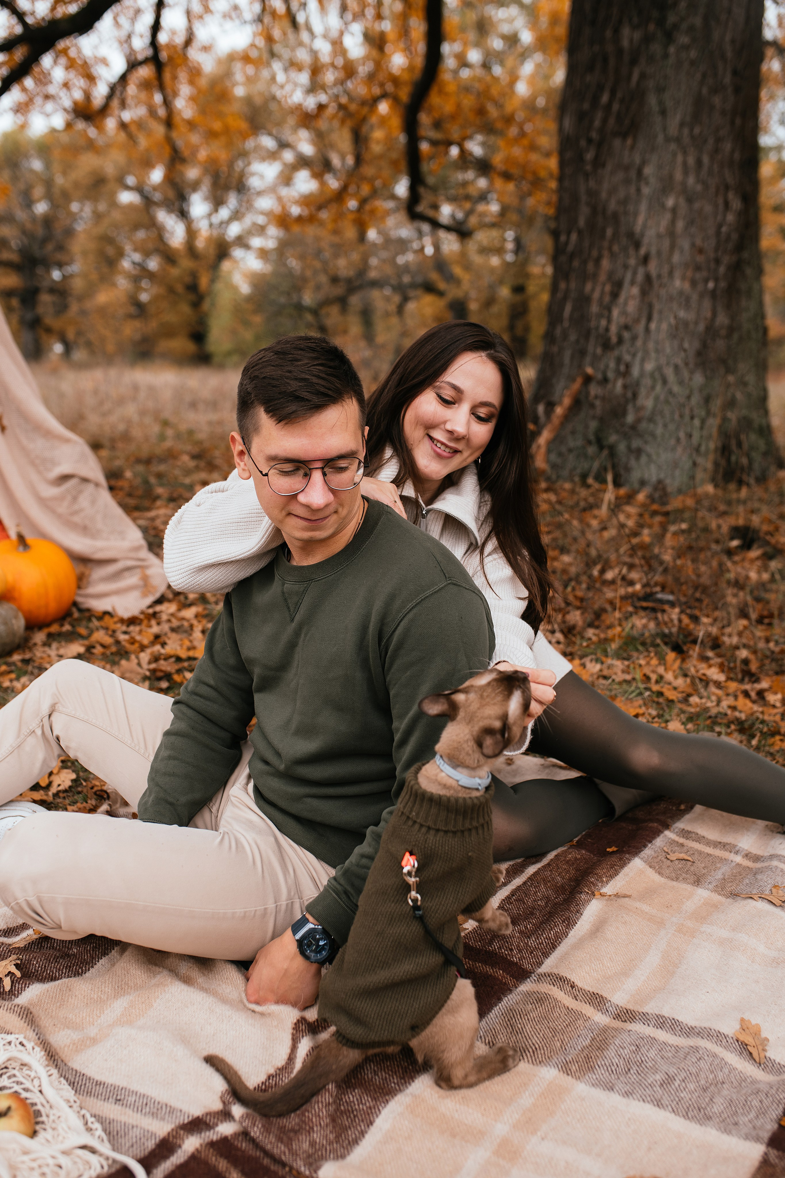 Осенний фотодень Саша и Максим. Свадебный, семейный фотограф в Рязани Лена Брант
