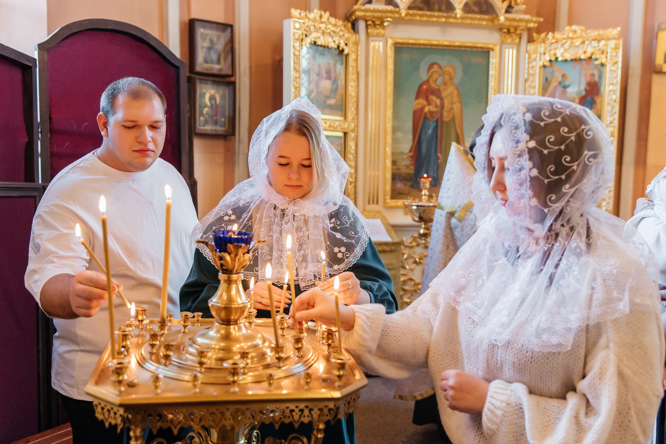 Таинство крещения Макара (18 октября 2025). Свадебный и семейный фотограф Крамар Наталья