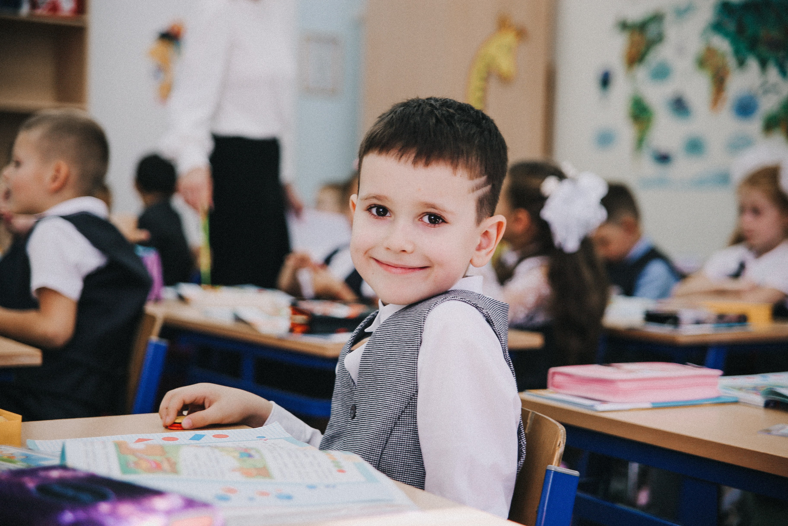 Первоклашки. Фотограф в Серпухове и Тарусе Ксения Царёва