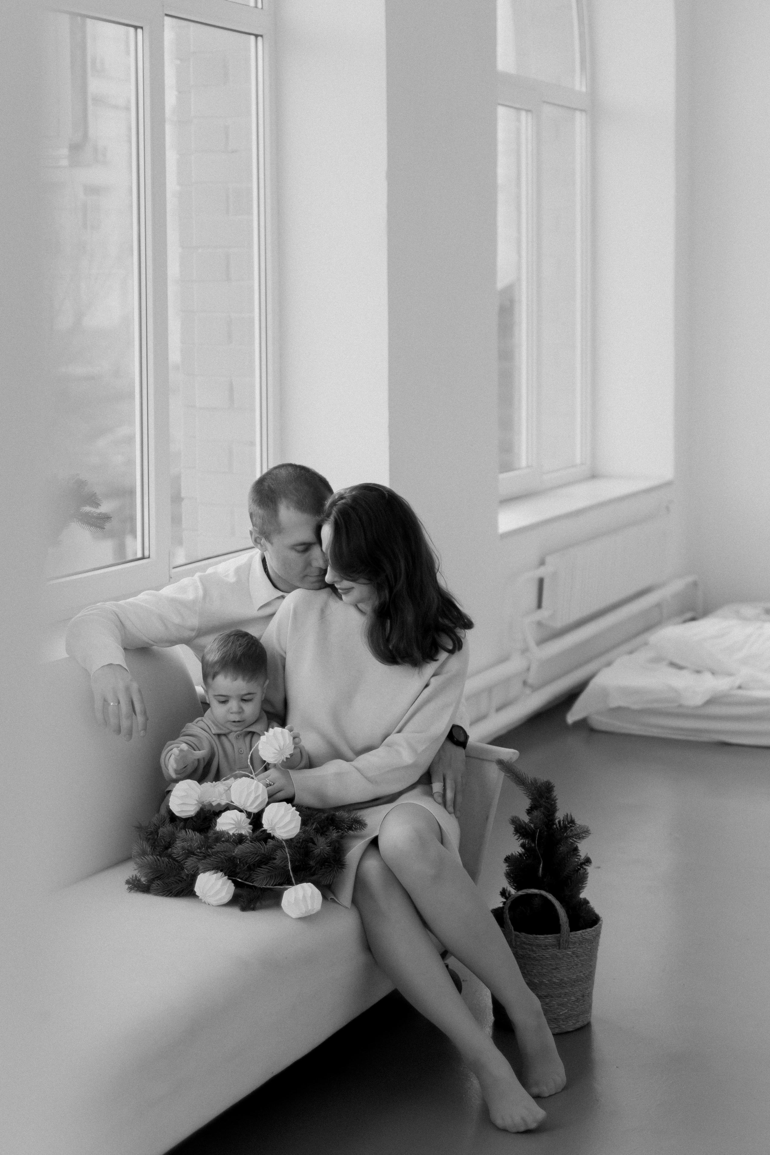 Ирина + Леша + Мирон Новогодняя история. Свадебный и семейный фотограф г. Волгоград Биленко Ангелина