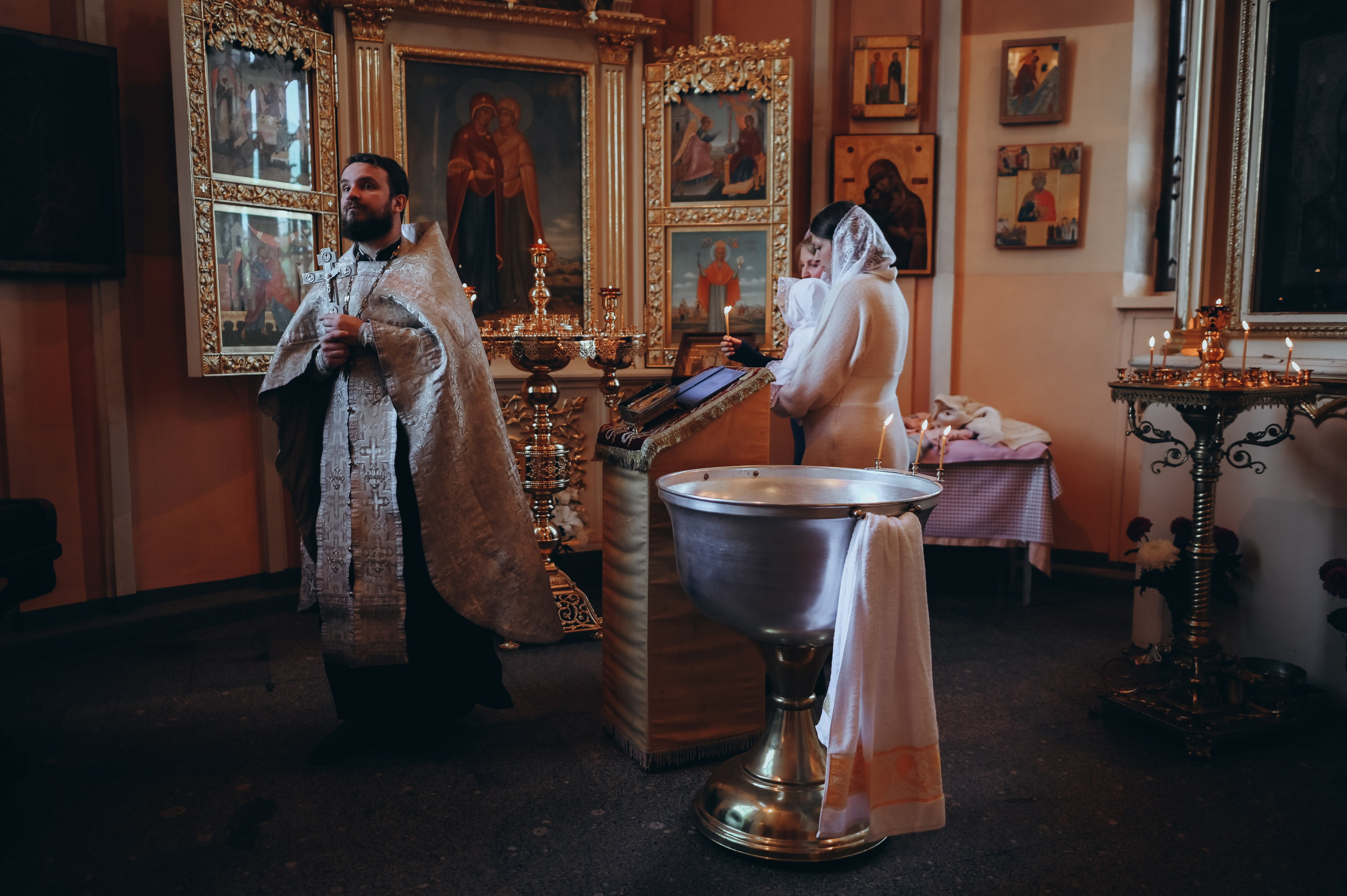 Крещение Любочки. Семейный и свадебный фотограф в Санкт-Петербурге Яна