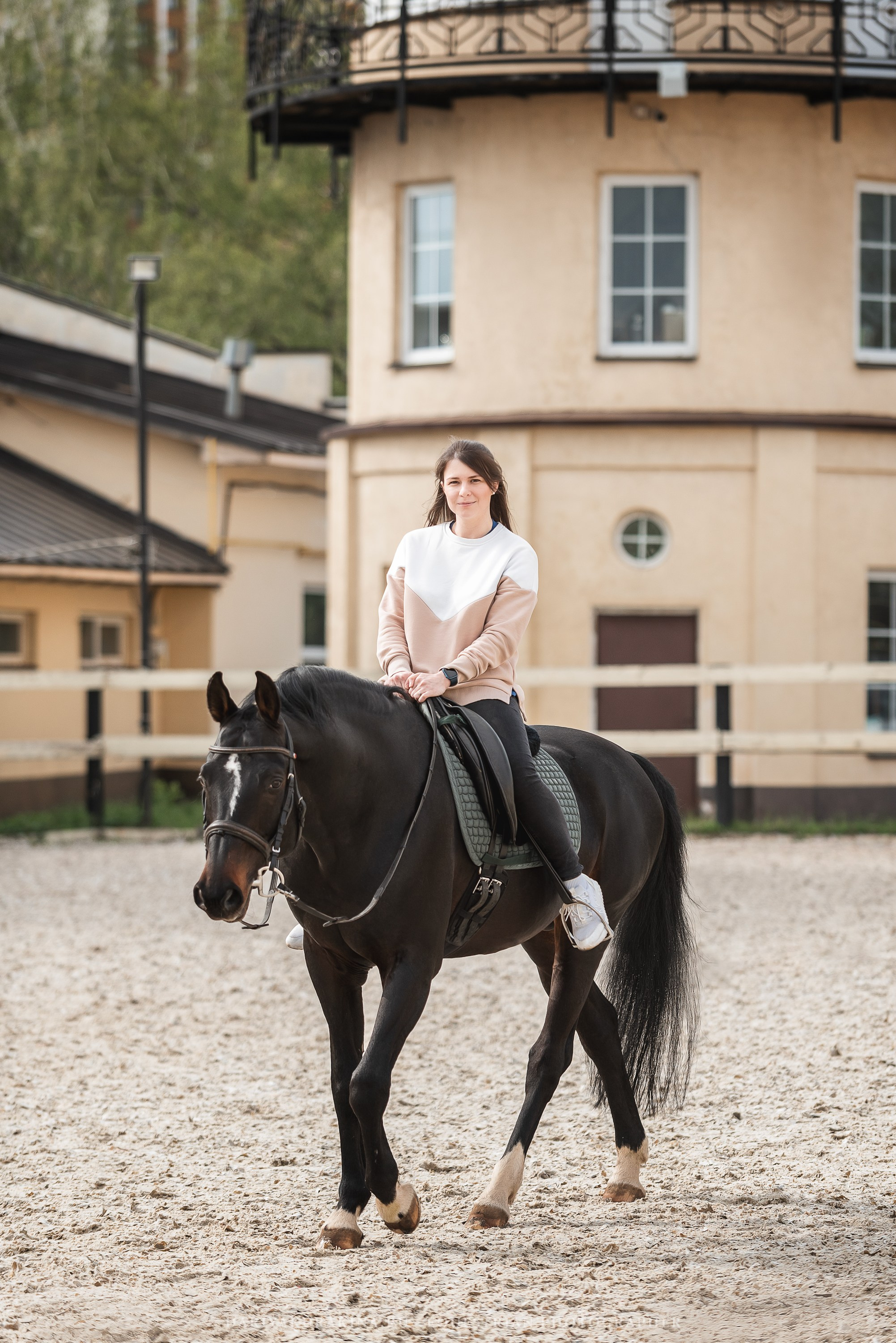 Ира, Боря и Ника с Кливом, HORSIO. Конный фотограф Куракина Дарья • Фотосессии с лошадьми