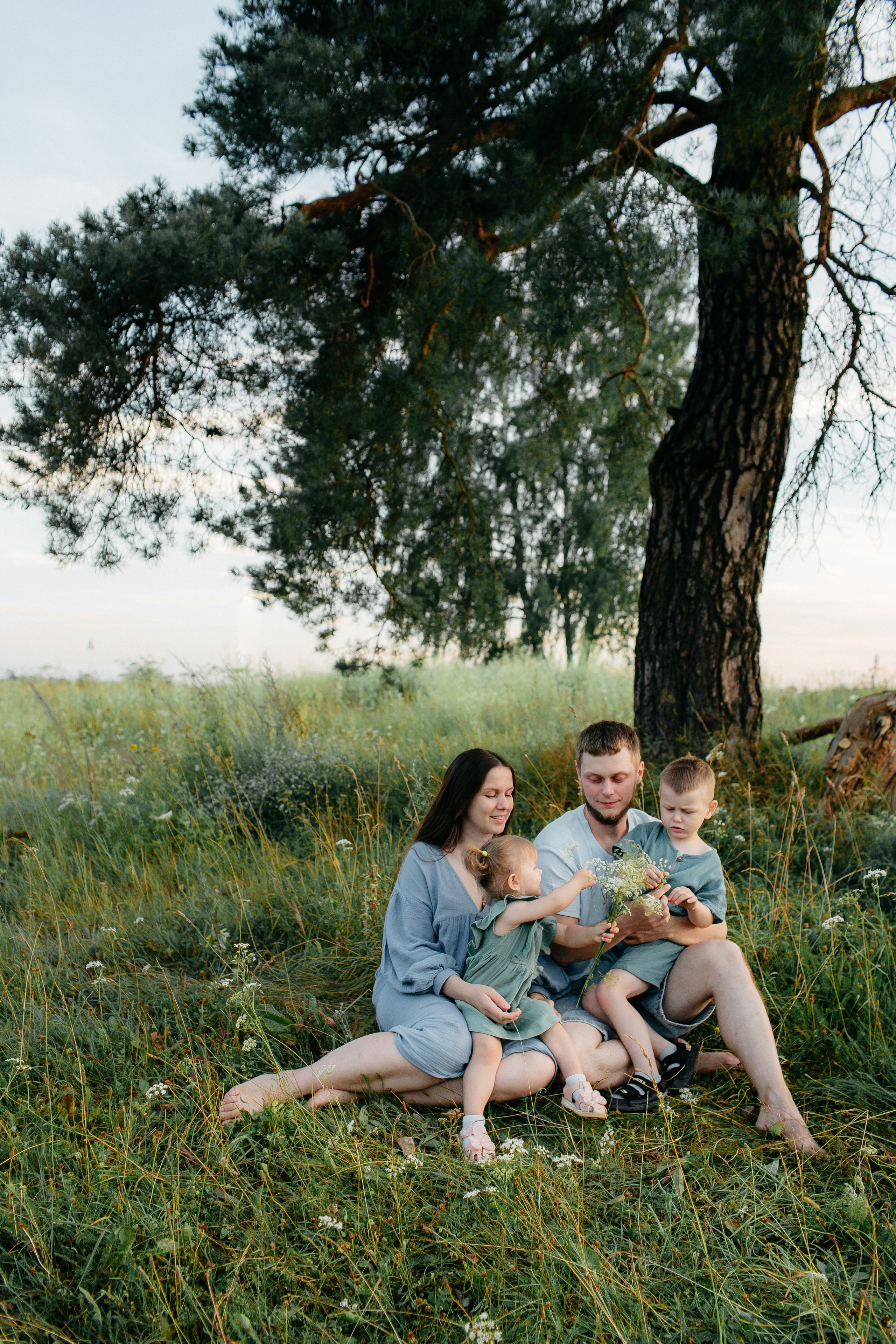 Никита, Настя, Добрыня и Злата. Свадебный и семейный фотограф Иваново Елена Угодина