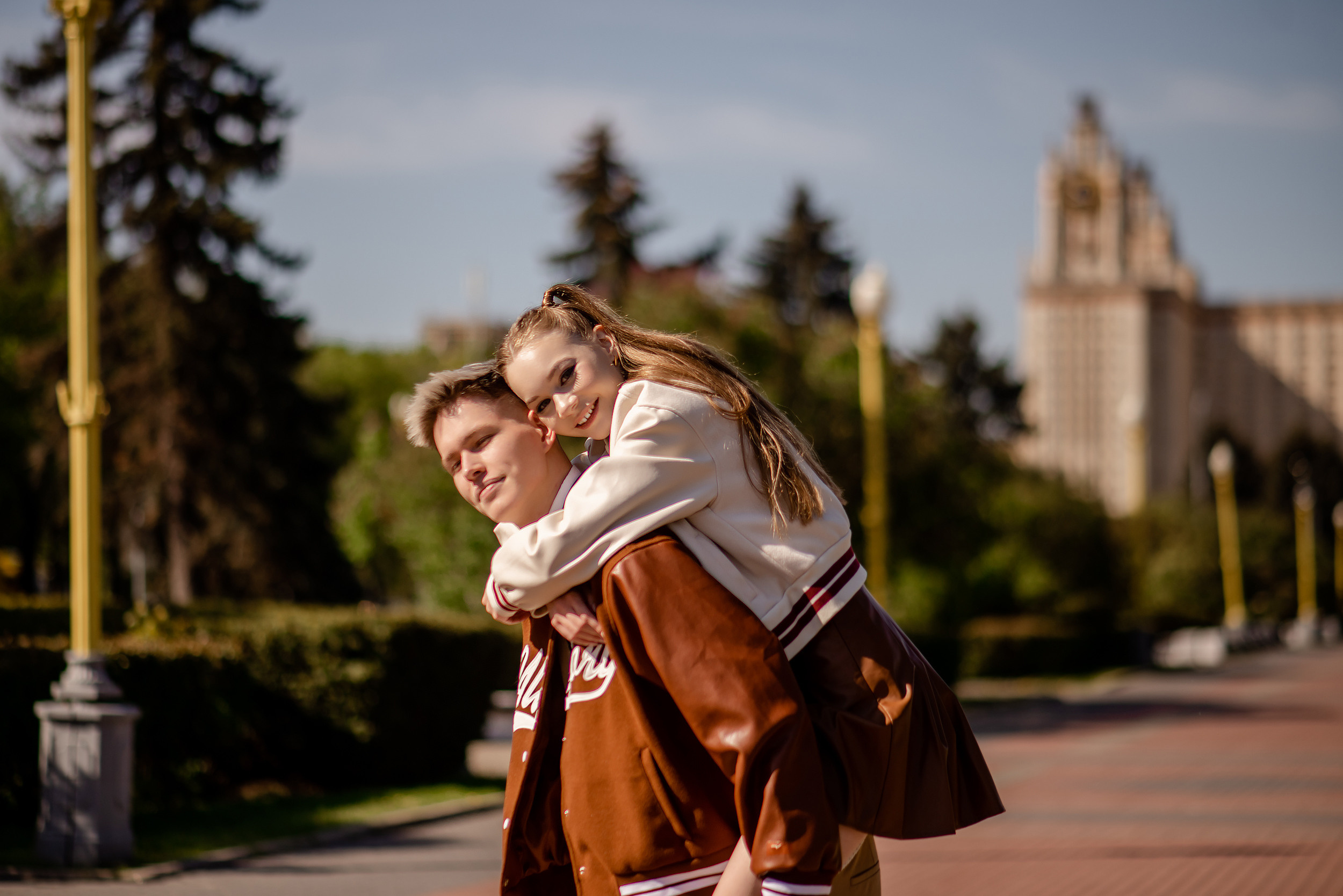 Прогулка у МГУ. Свадебный и семейный фотограф в СПб Валерия Фомичева