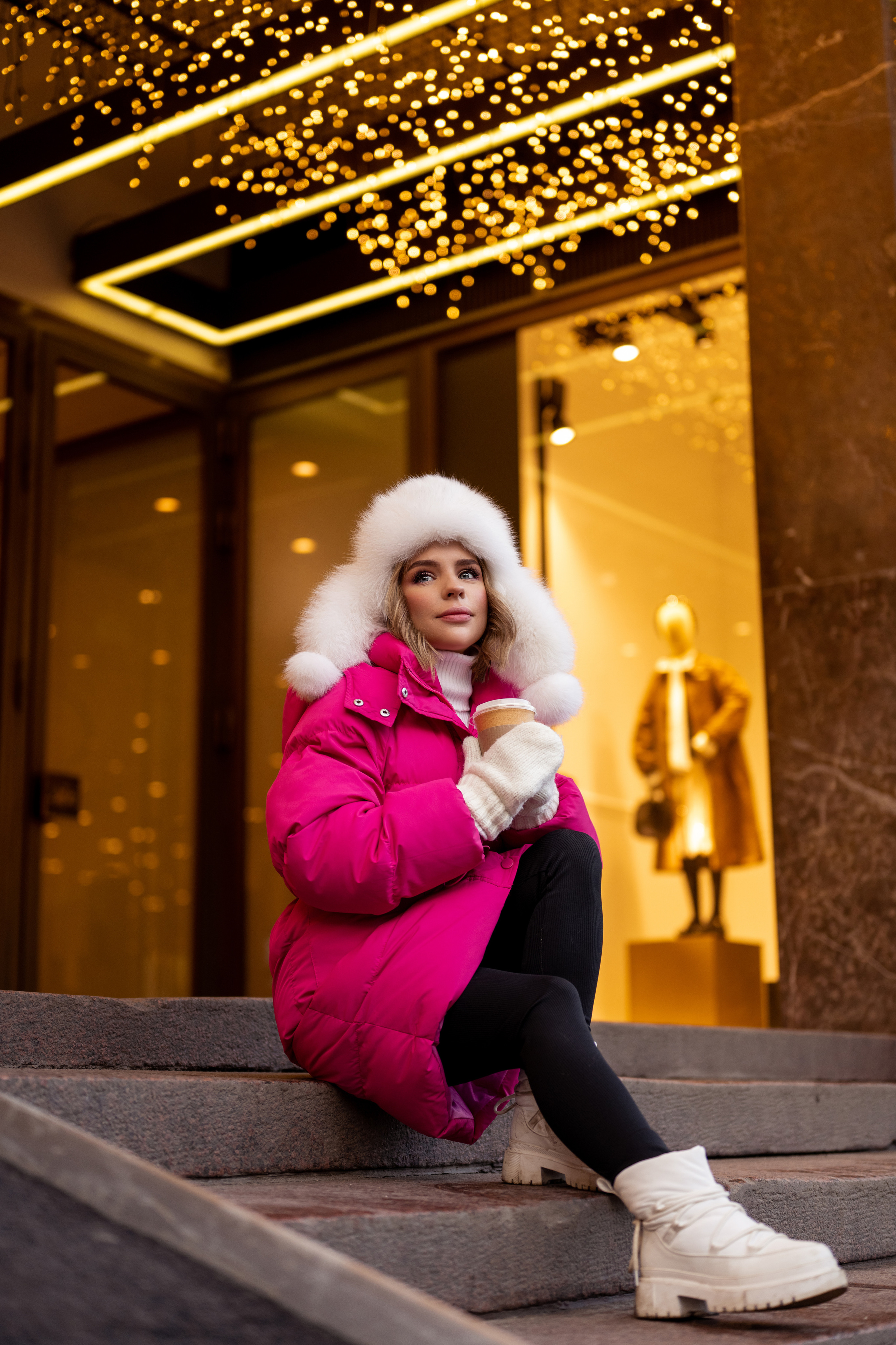 Новогодняя прогулка. Виктория. Свадебный и семейный фотограф в СПб Валерия Фомичева