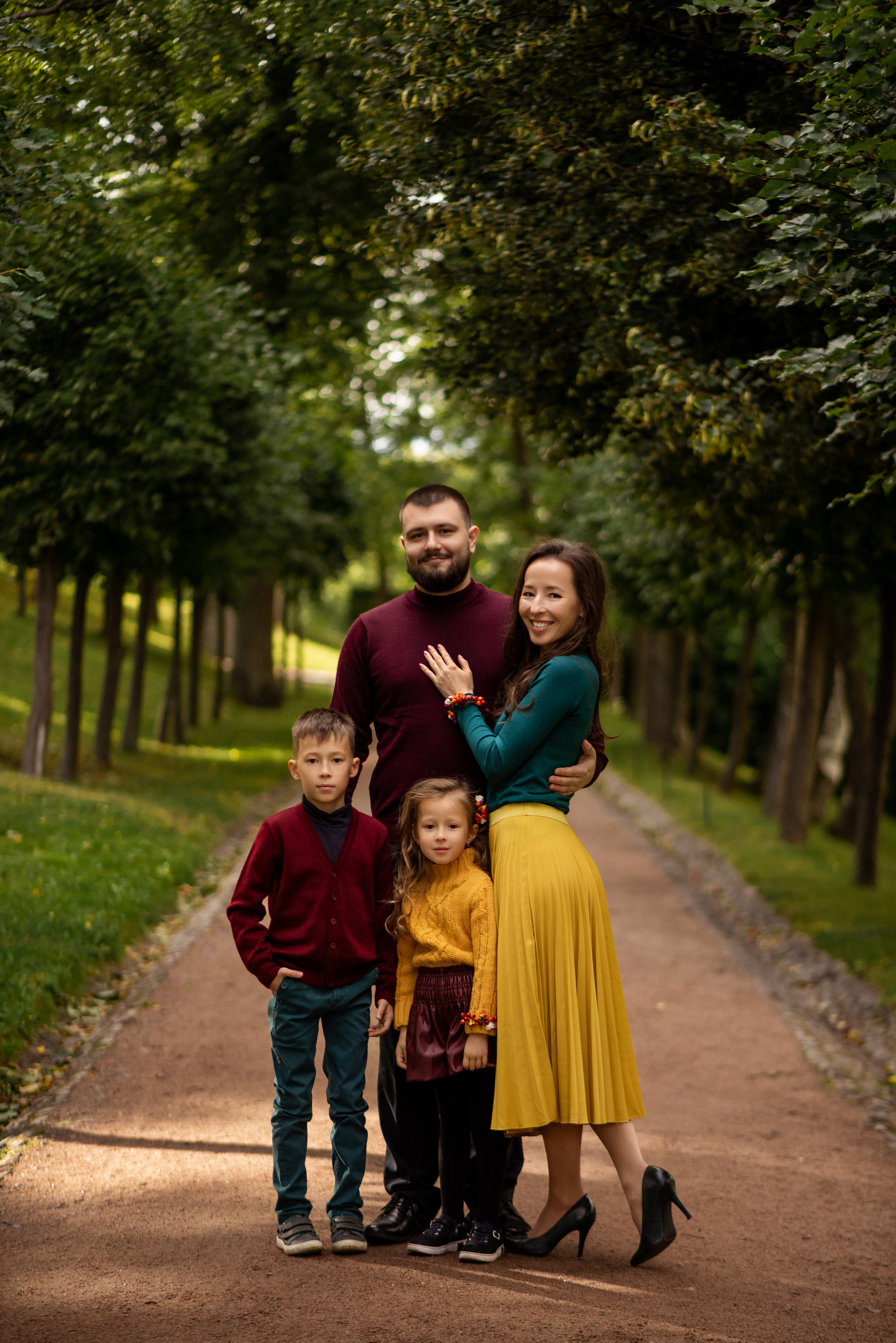 Годовщина свадьбы в Петергофе. Свадебный и семейный фотограф в СПб Валерия Фомичева