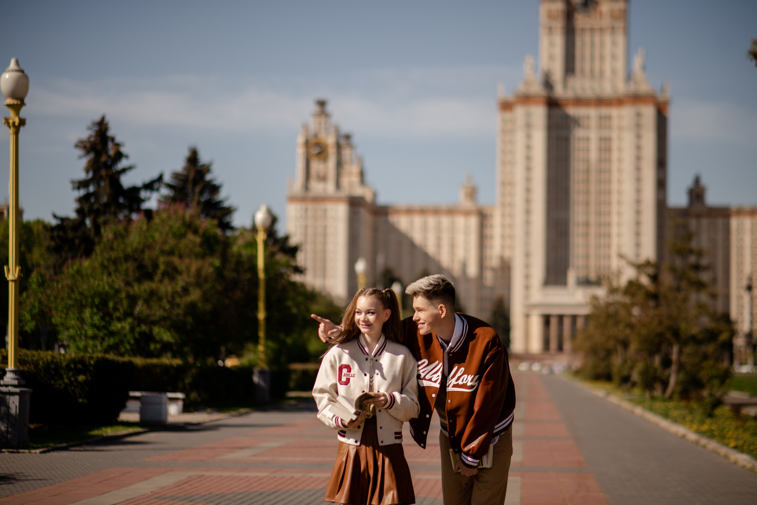 Прогулка у МГУ. Свадебный и семейный фотограф в СПб Валерия Фомичева