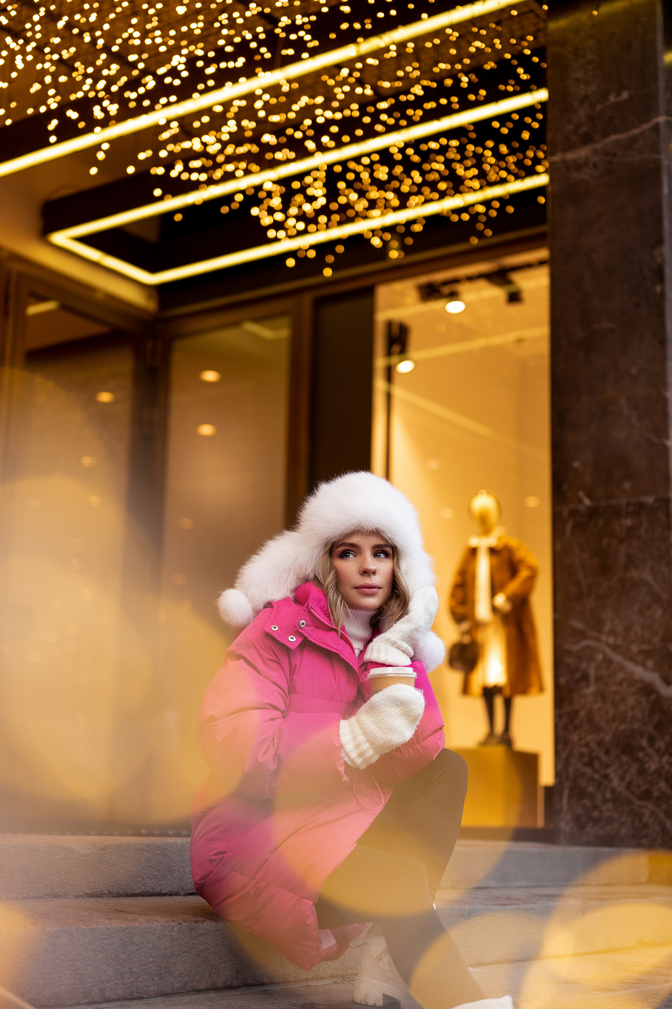 Новогодняя прогулка. Виктория. Свадебный и семейный фотограф в СПб Валерия Фомичева