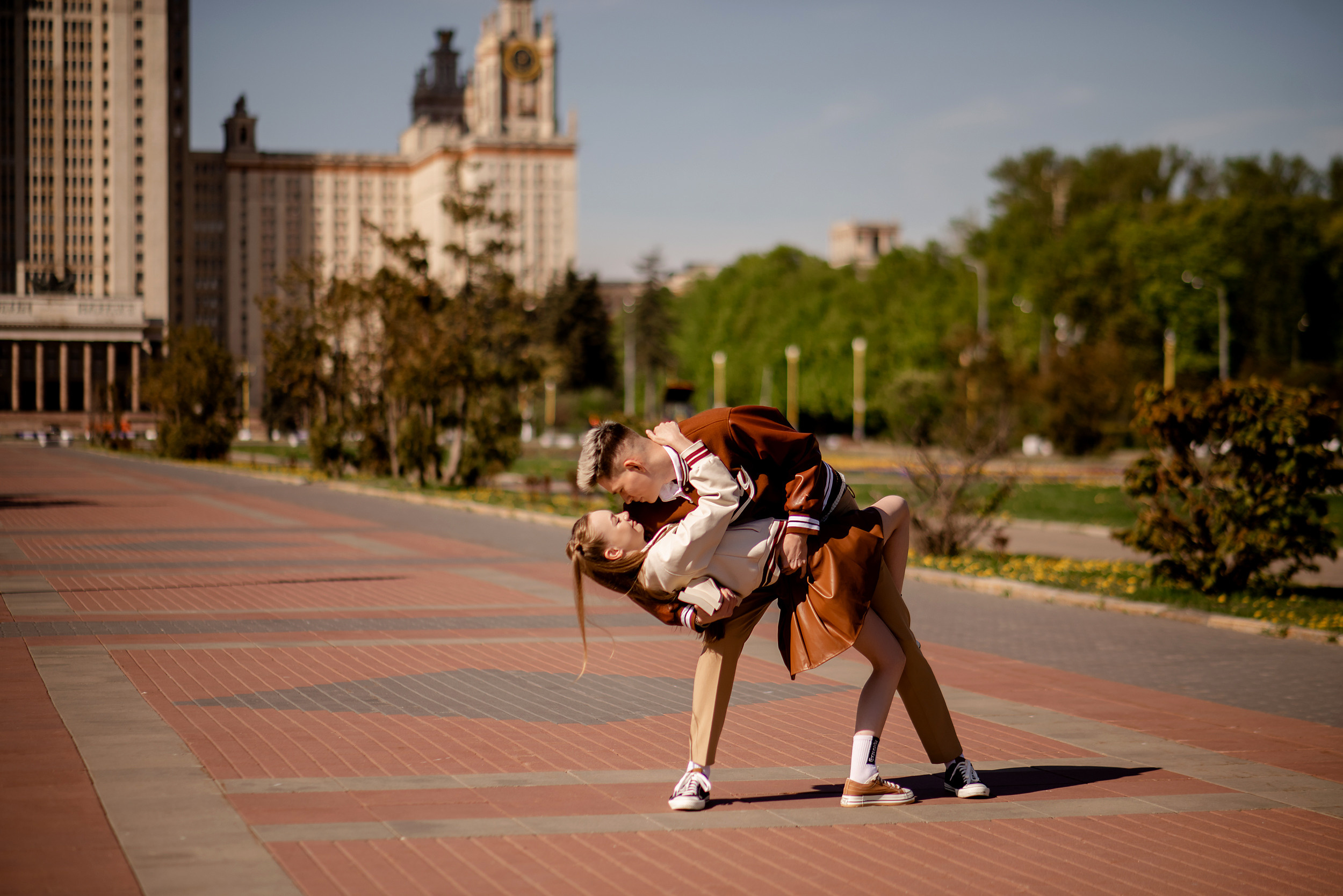 Прогулка у МГУ. Свадебный и семейный фотограф в СПб Валерия Фомичева