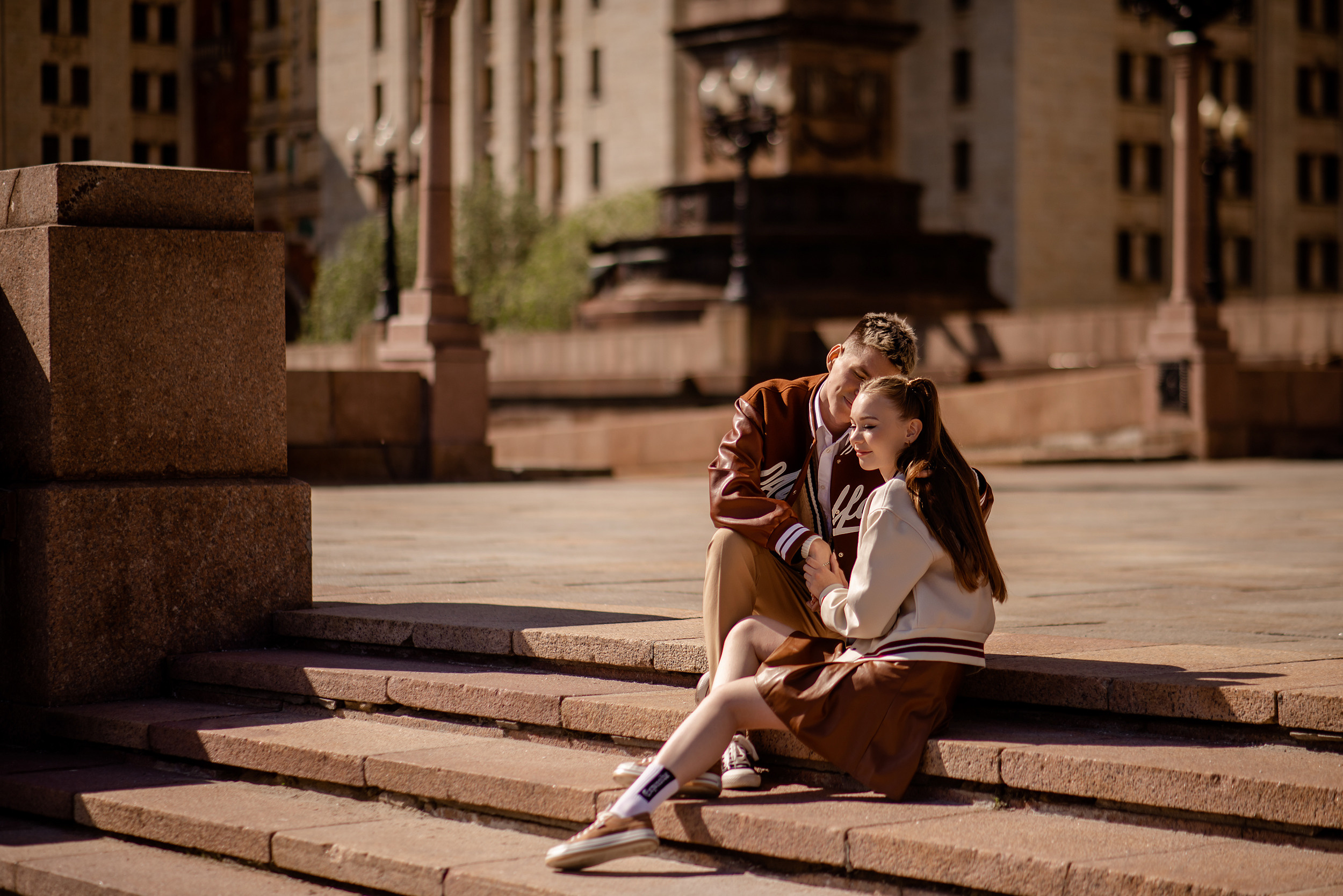 Прогулка у МГУ. Свадебный и семейный фотограф в СПб Валерия Фомичева