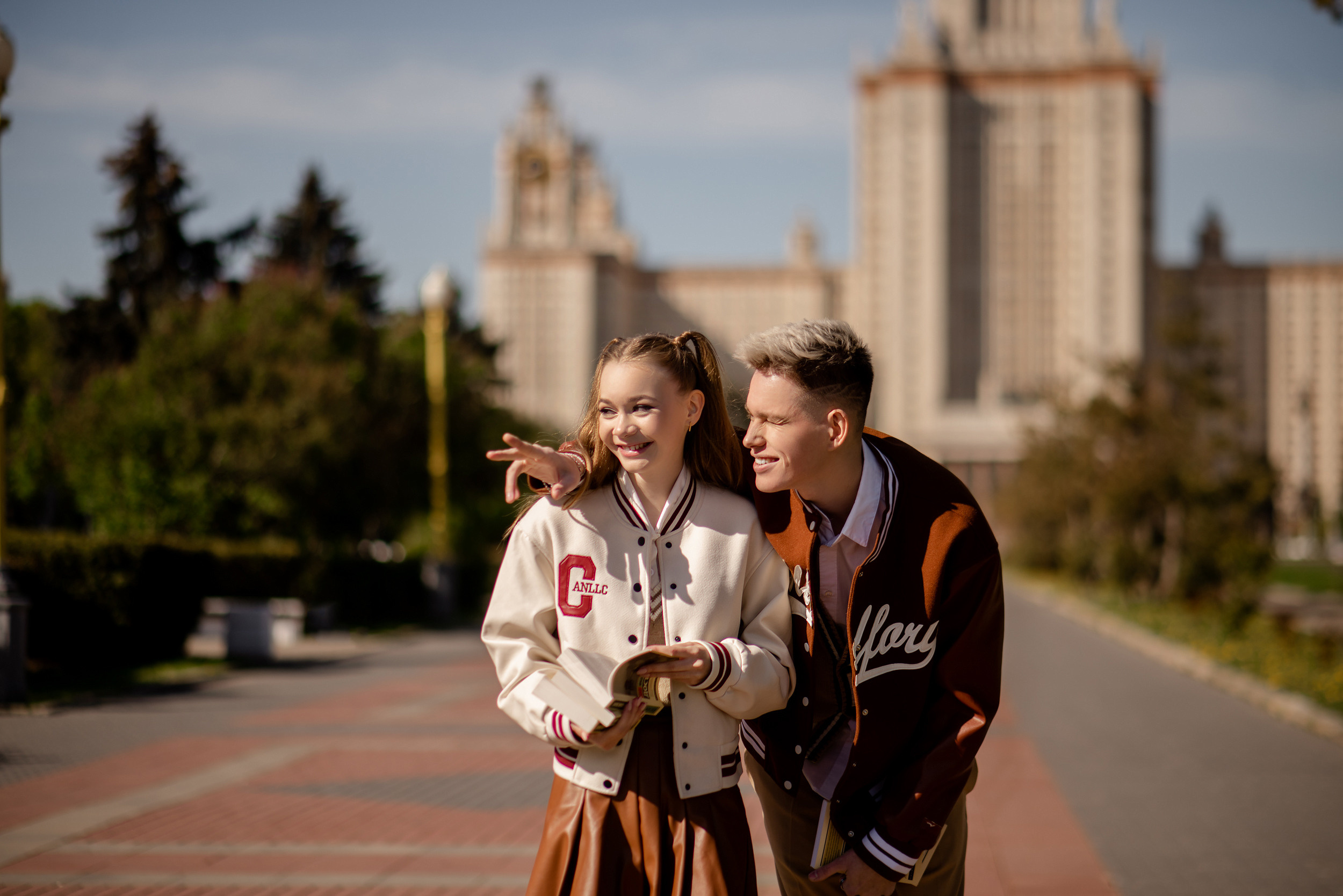 Прогулка у МГУ. Свадебный и семейный фотограф в СПб Валерия Фомичева