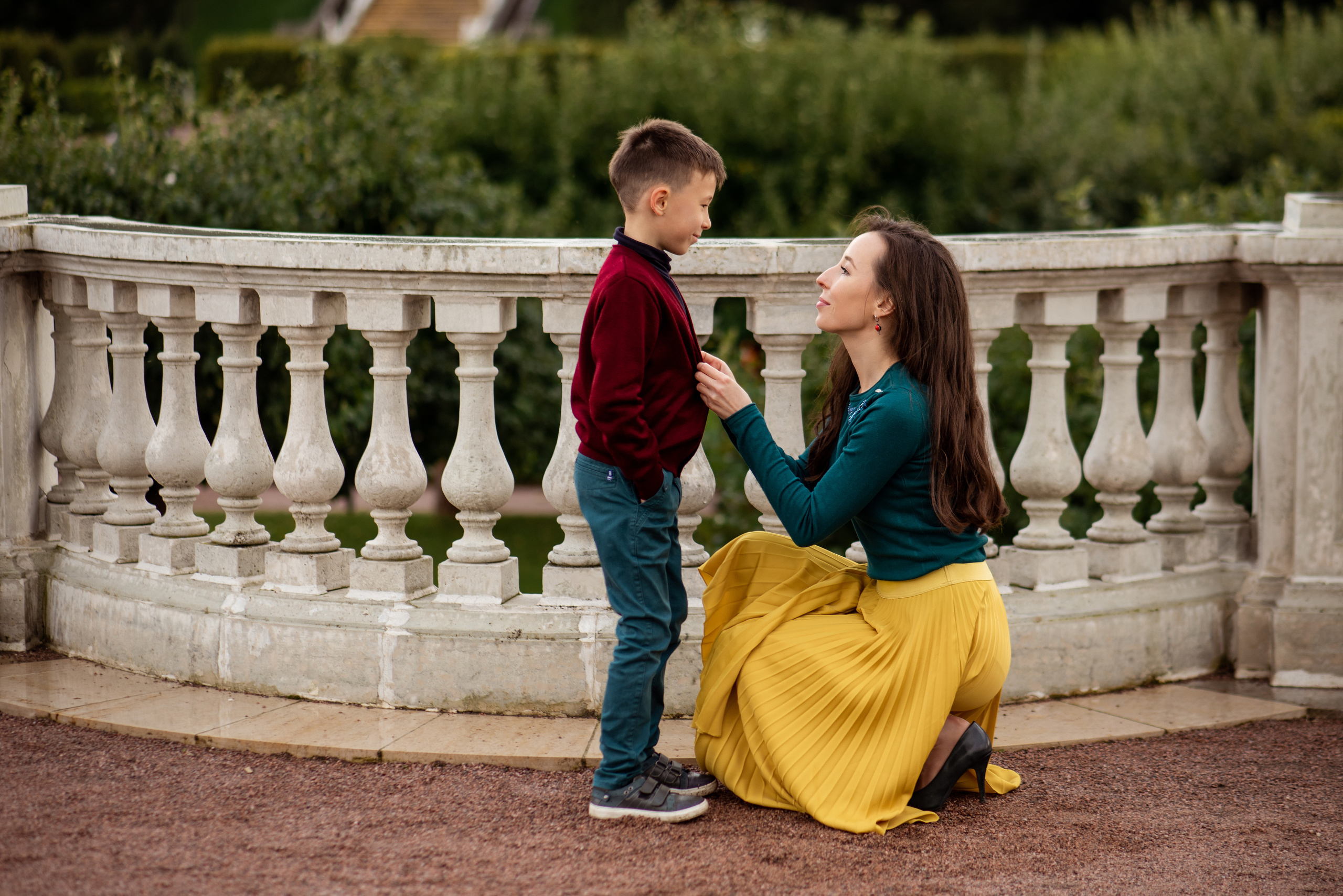 Годовщина свадьбы в Петергофе. Свадебный и семейный фотограф в СПб Валерия Фомичева
