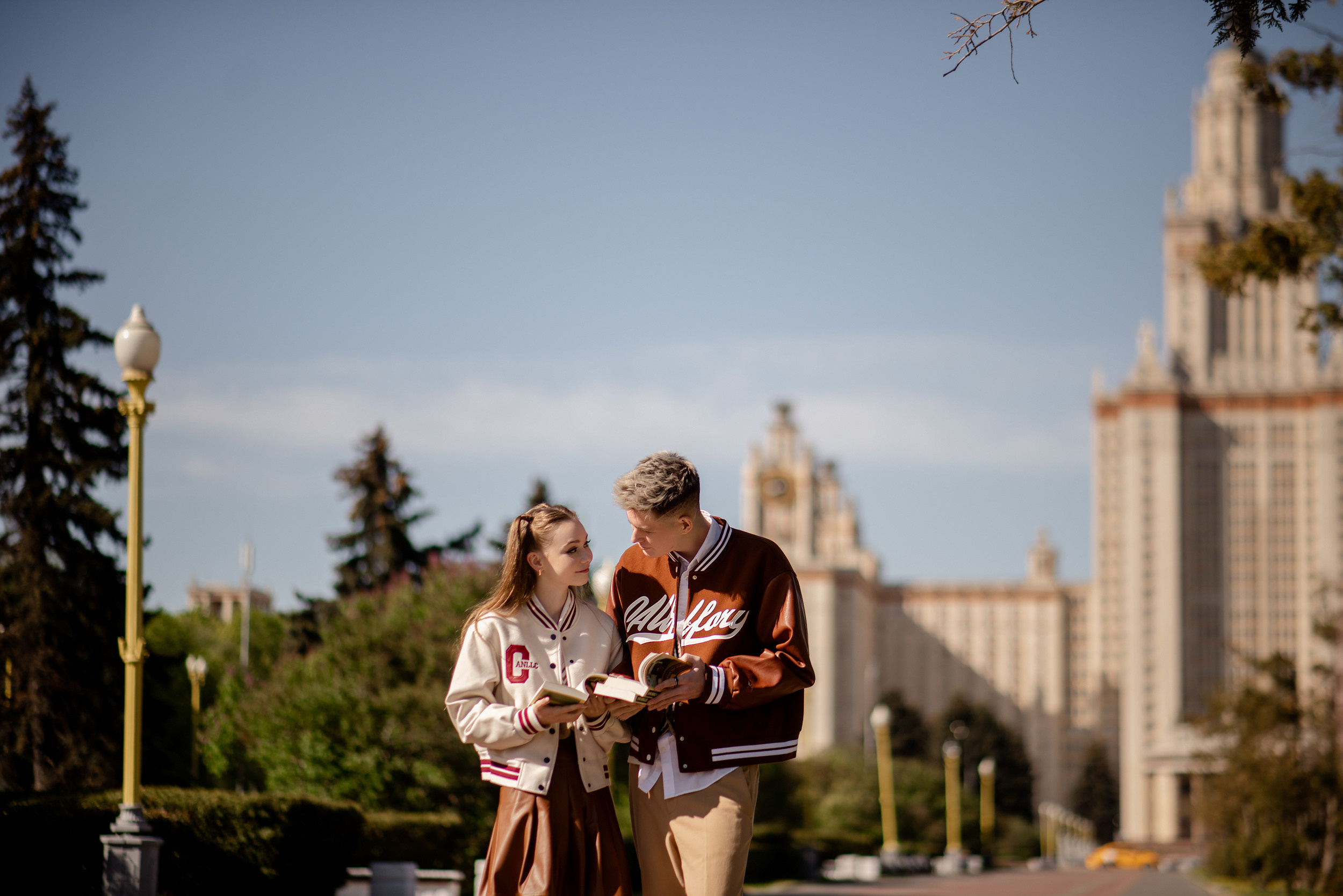 Прогулка у МГУ. Свадебный и семейный фотограф в СПб Валерия Фомичева