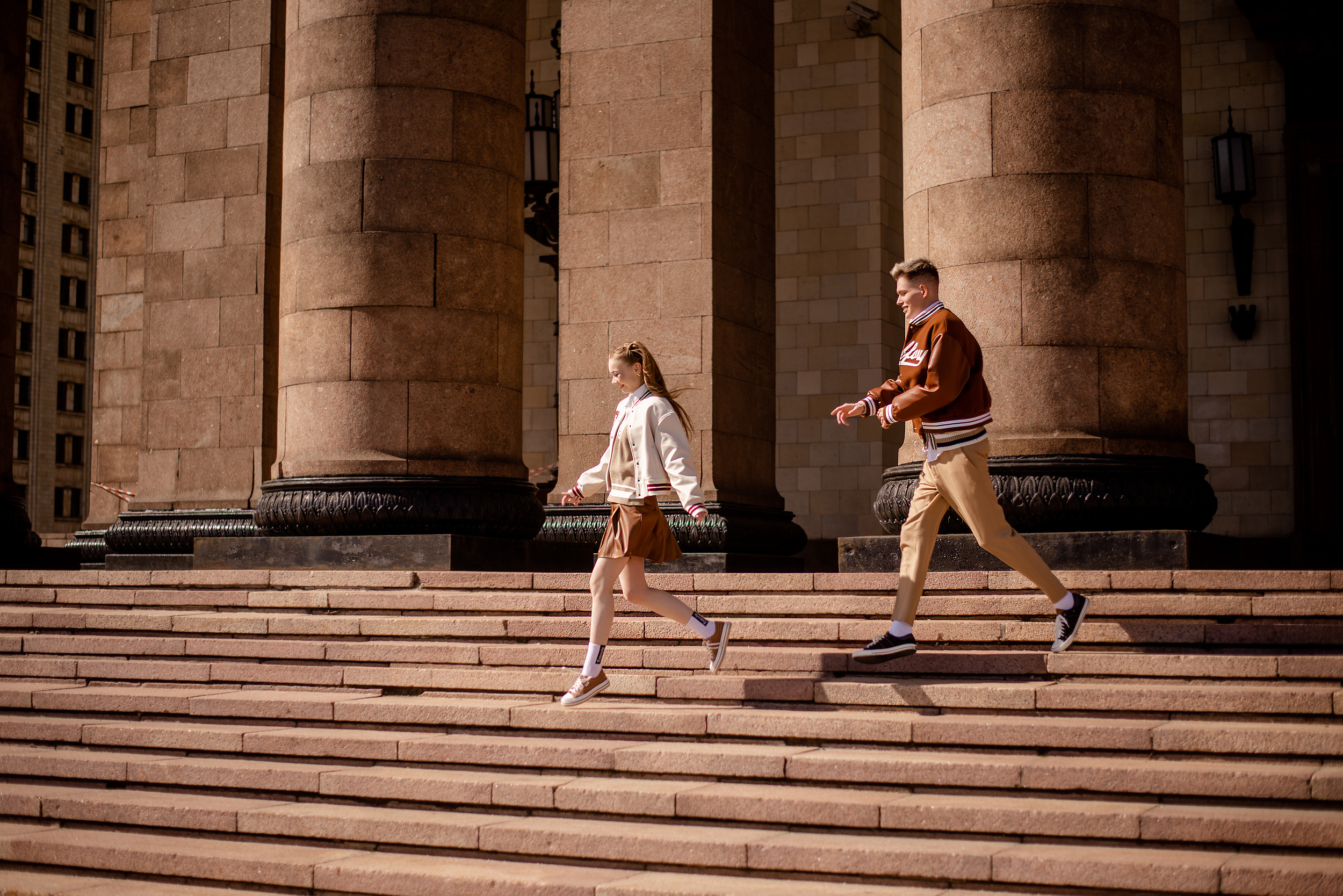 Прогулка у МГУ. Свадебный и семейный фотограф в СПб Валерия Фомичева