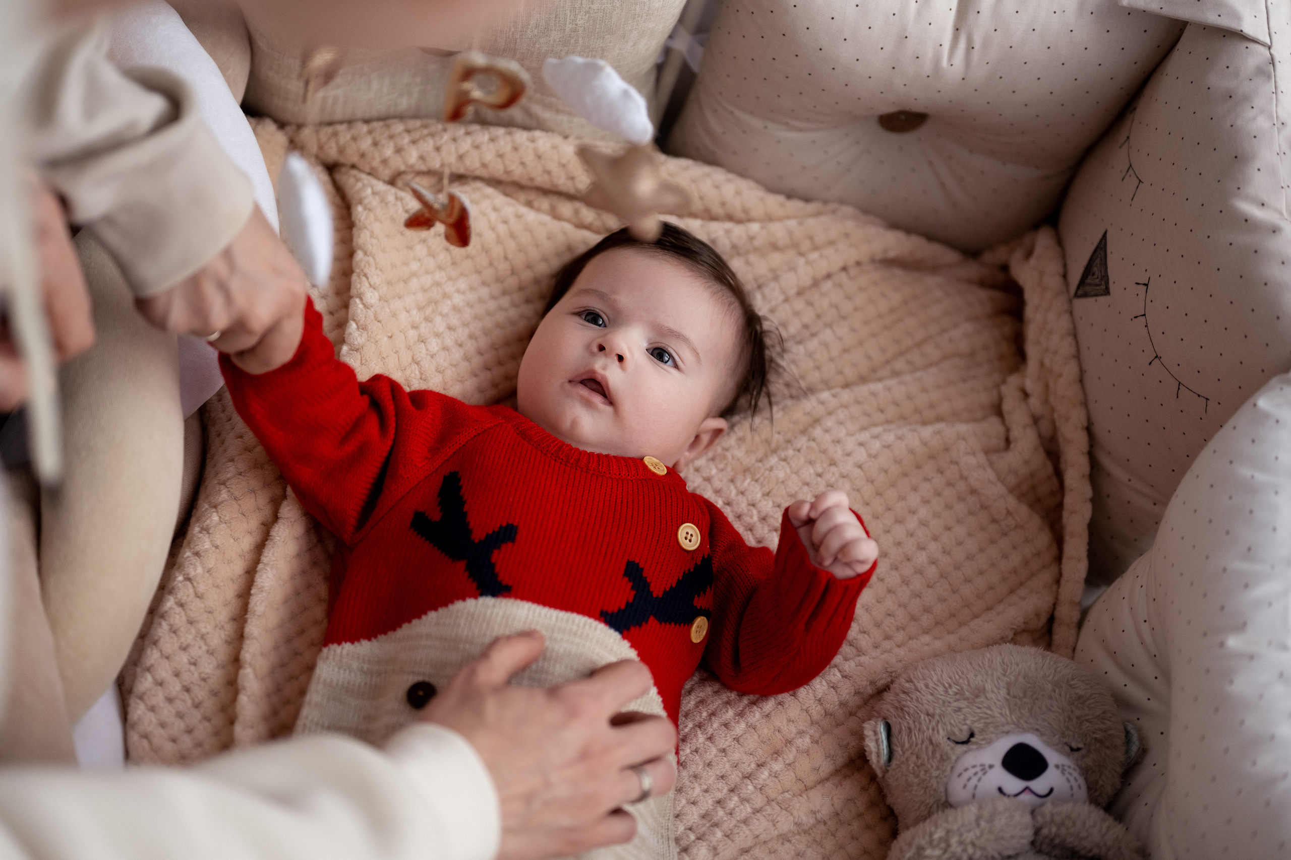 Домашняя фотосессия. Лера, Антон и Марк. Свадебный и семейный фотограф в СПб Валерия Фомичева