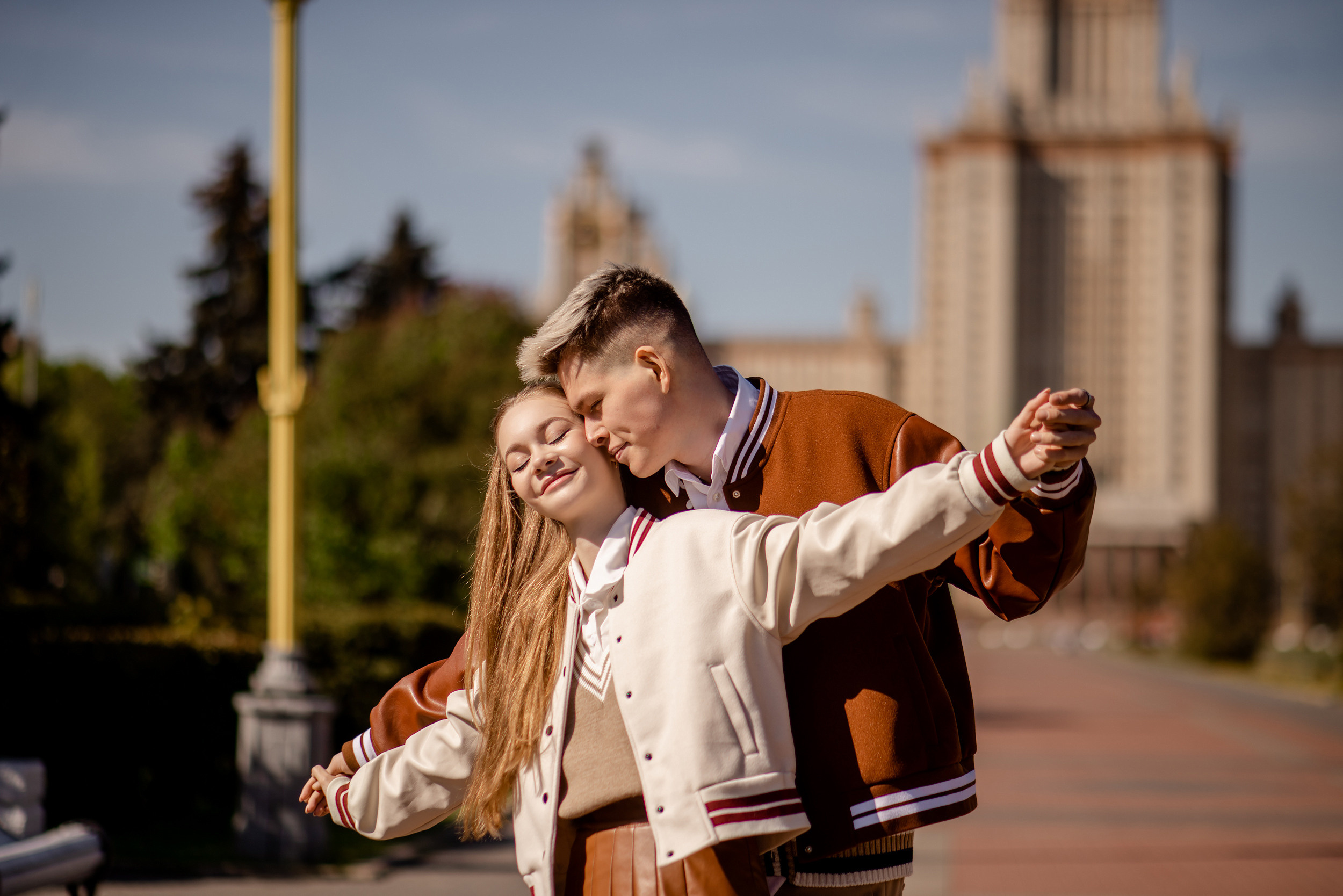 Прогулка у МГУ. Свадебный и семейный фотограф в СПб Валерия Фомичева