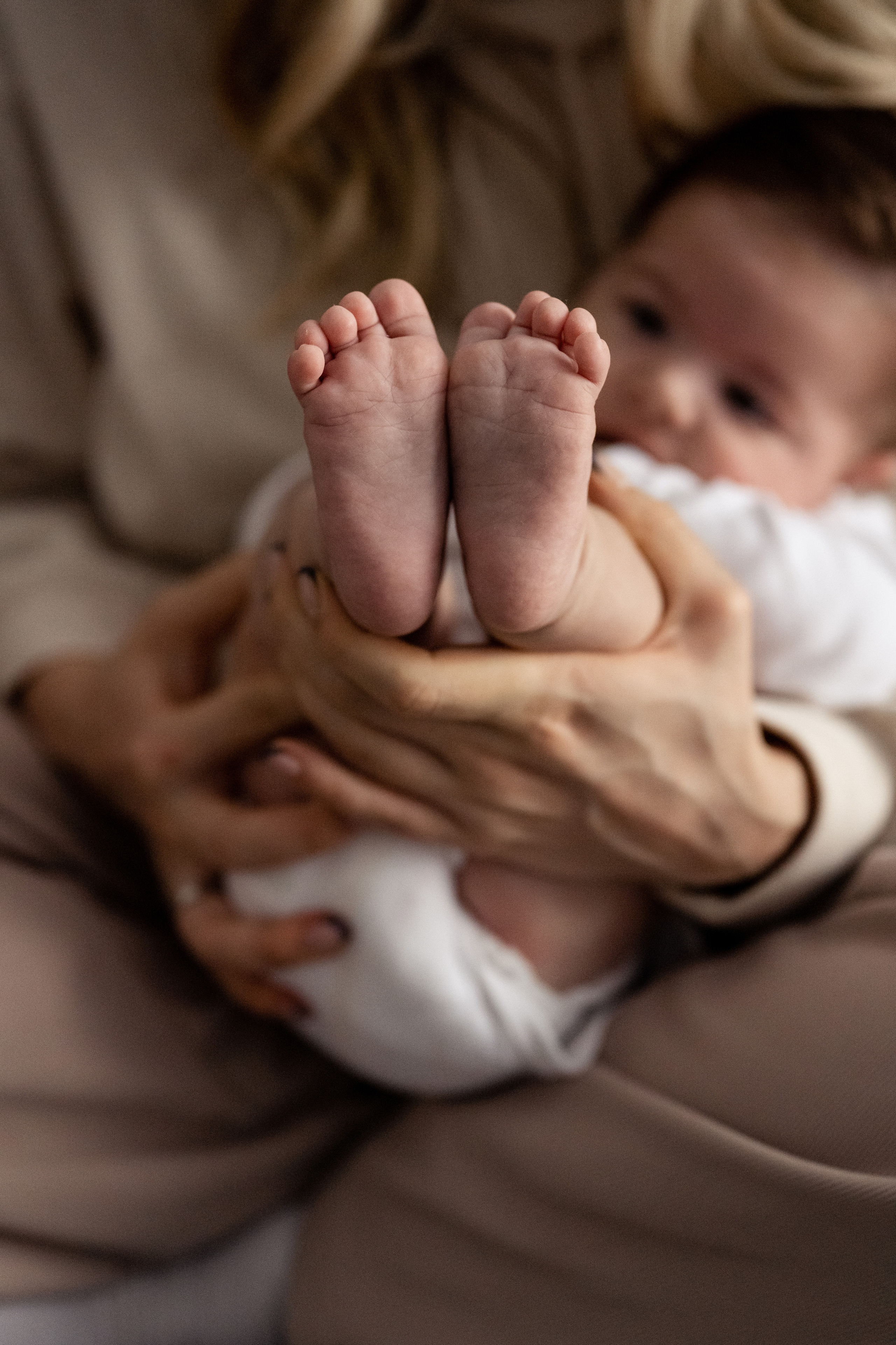 Домашняя фотосессия. Лера, Антон и Марк. Свадебный и семейный фотограф в СПб Валерия Фомичева