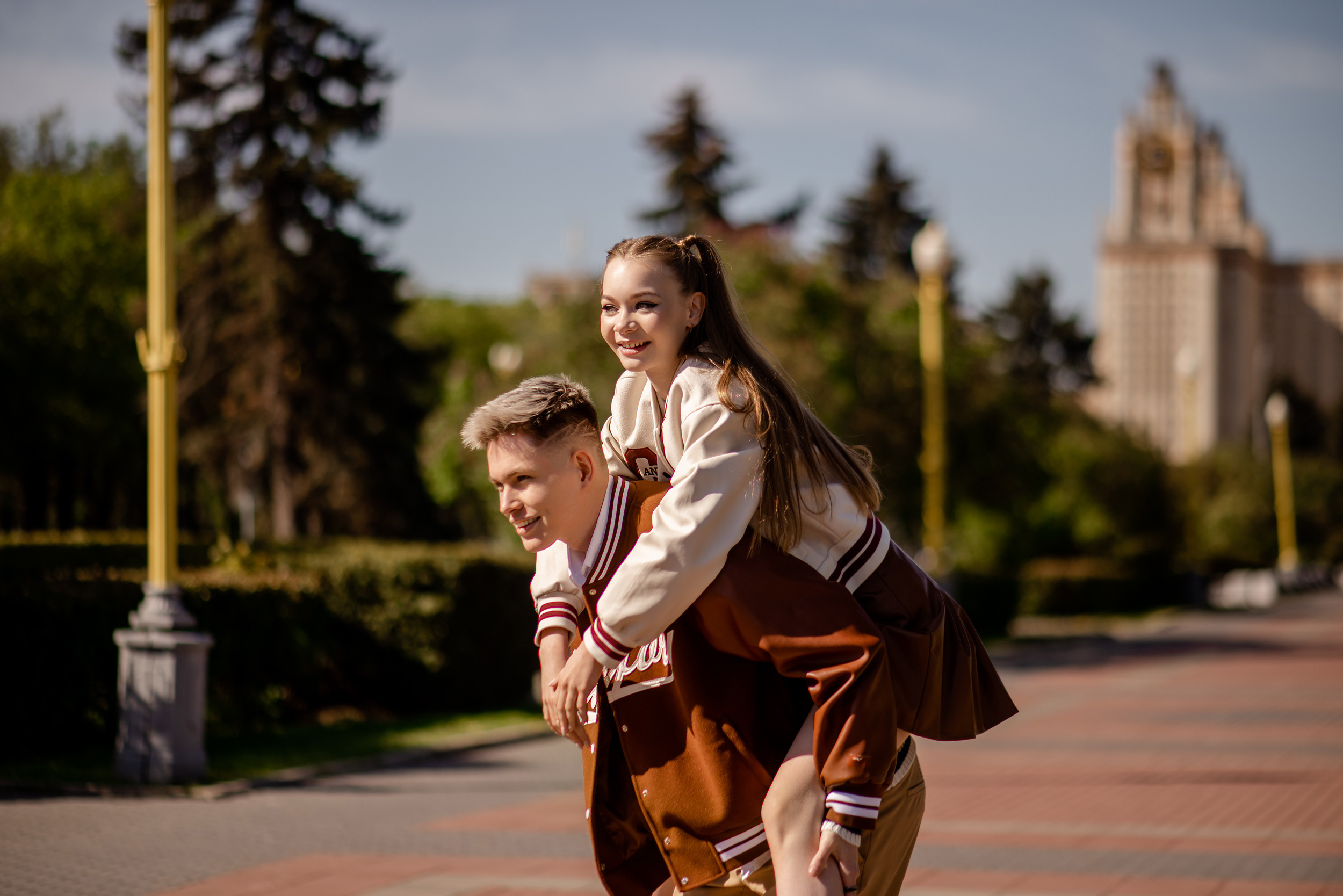 Прогулка у МГУ. Свадебный и семейный фотограф в СПб Валерия Фомичева
