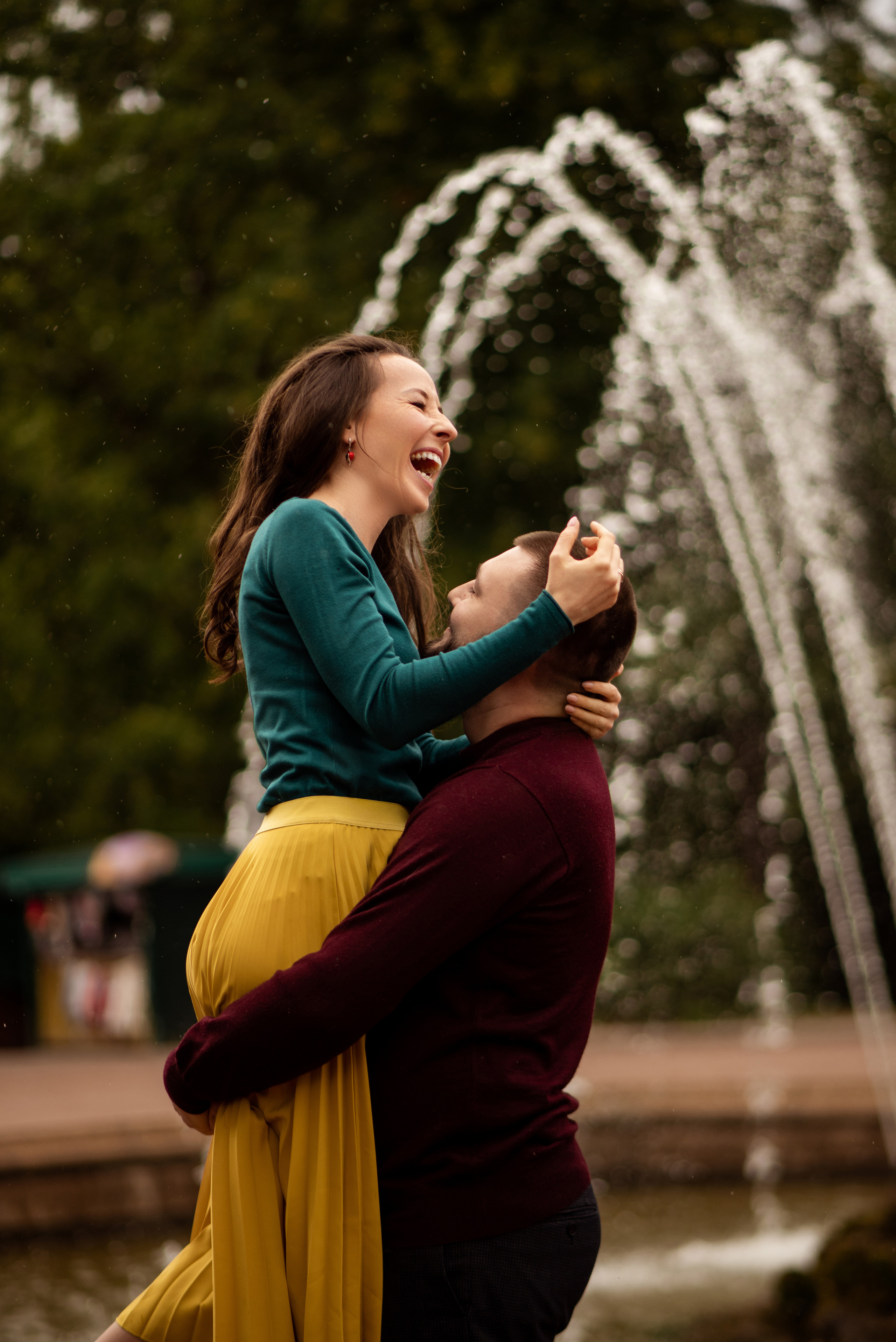 Годовщина свадьбы в Петергофе. Свадебный и семейный фотограф в СПб Валерия Фомичева