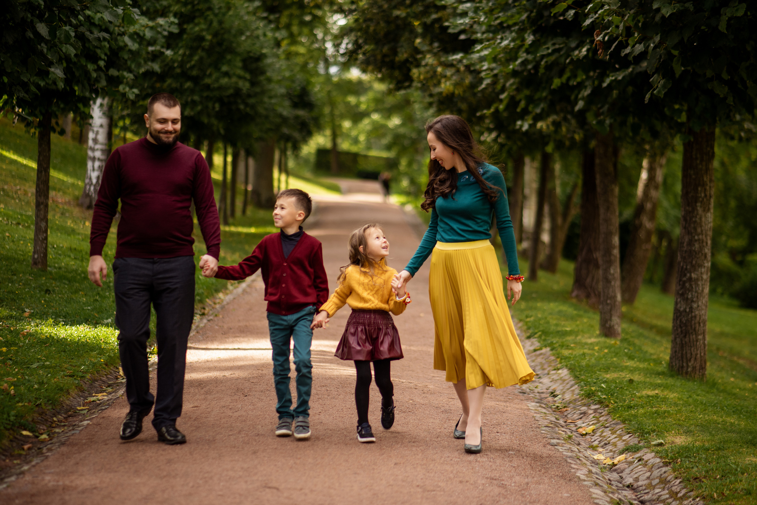 Годовщина свадьбы в Петергофе. Свадебный и семейный фотограф в СПб Валерия Фомичева