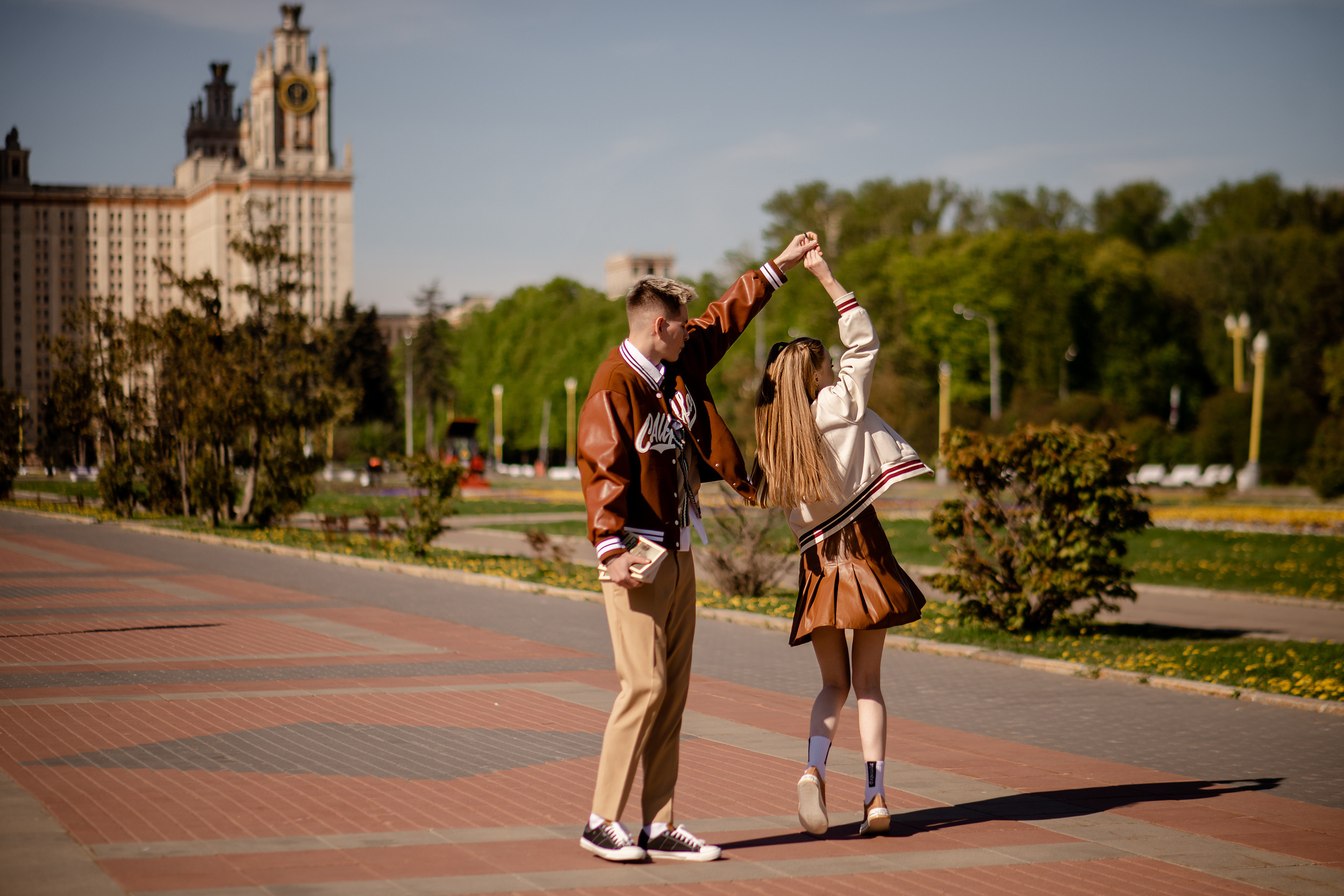 Прогулка у МГУ. Свадебный и семейный фотограф в СПб Валерия Фомичева