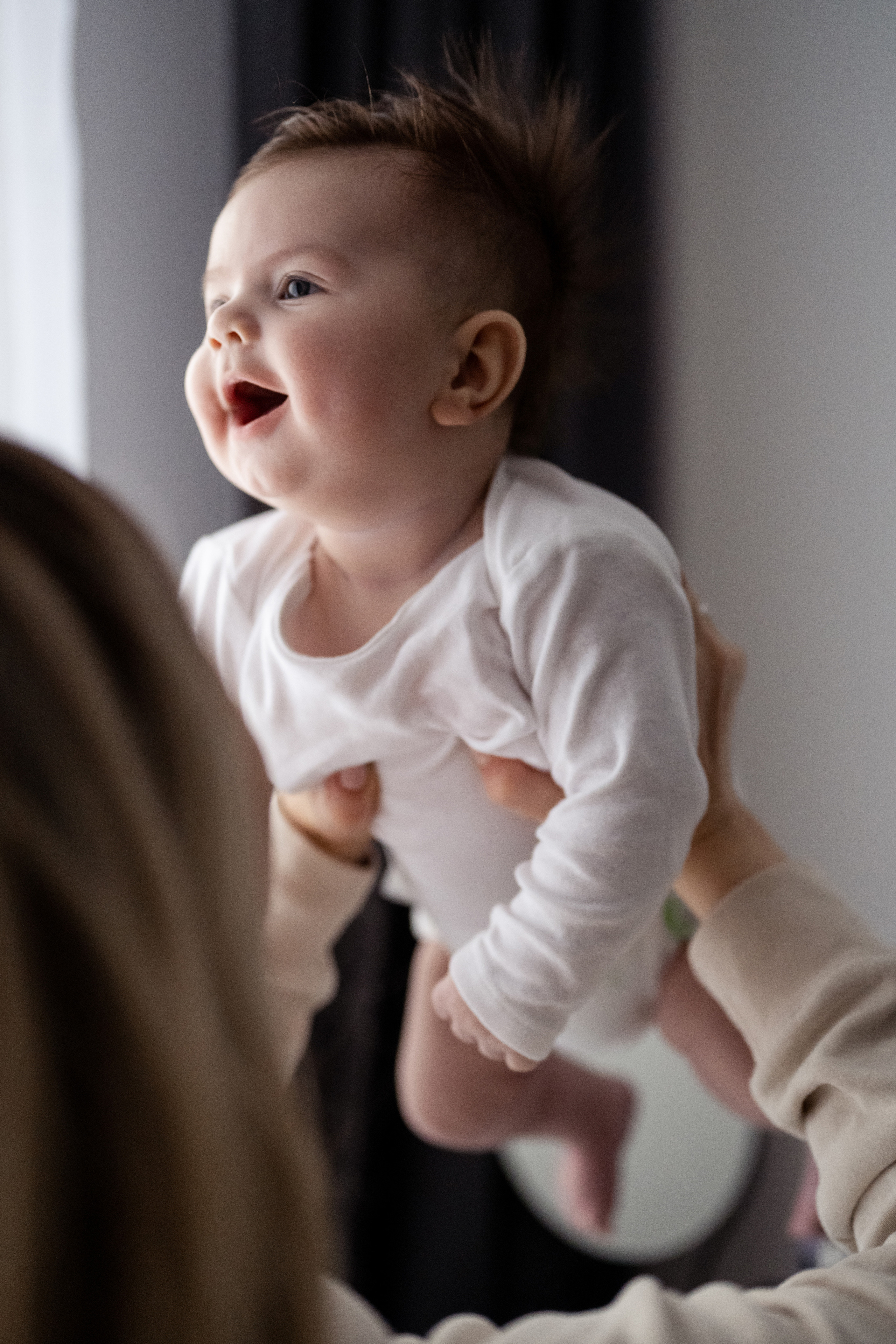 Домашняя фотосессия. Лера, Антон и Марк. Свадебный и семейный фотограф в СПб Валерия Фомичева