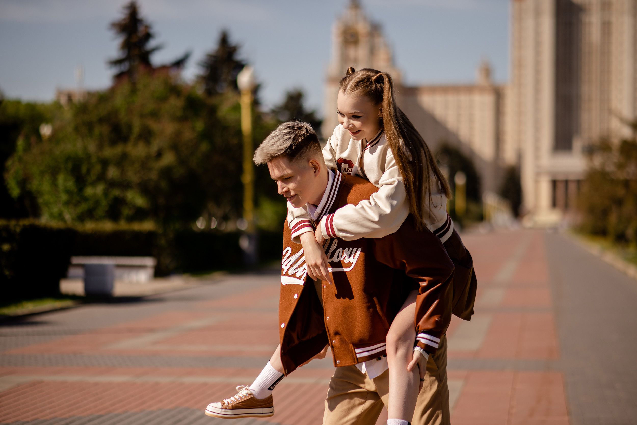 Прогулка у МГУ. Свадебный и семейный фотограф в СПб Валерия Фомичева
