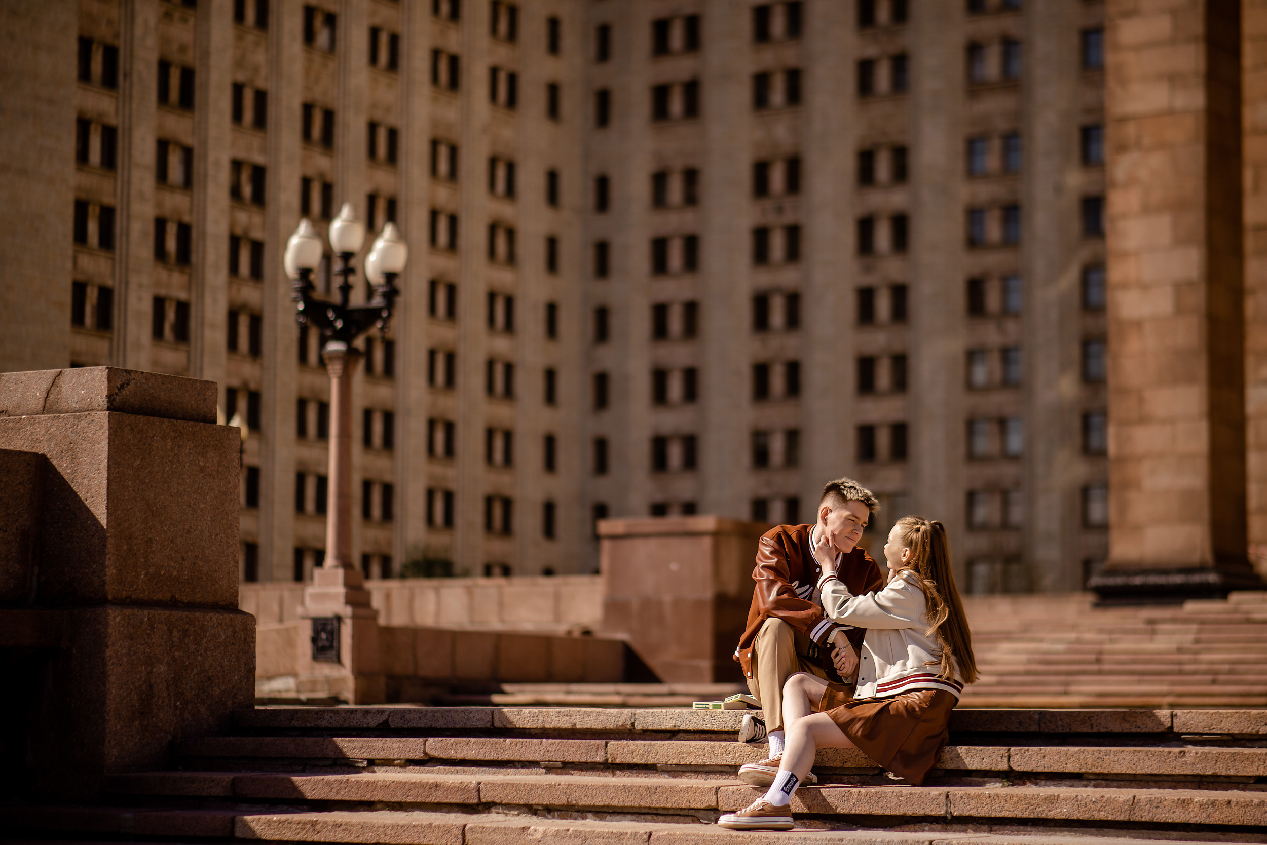 Прогулка у МГУ. Свадебный и семейный фотограф в СПб Валерия Фомичева
