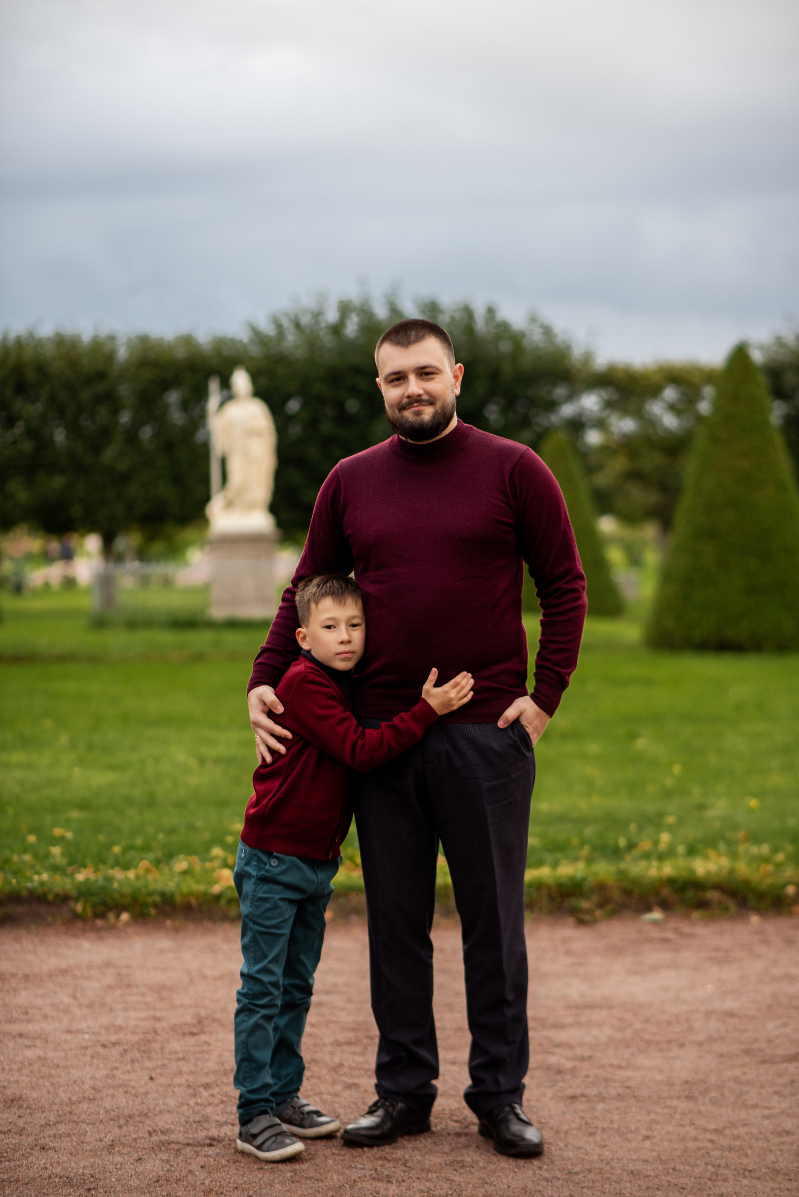 Годовщина свадьбы в Петергофе. Свадебный и семейный фотограф в СПб Валерия Фомичева