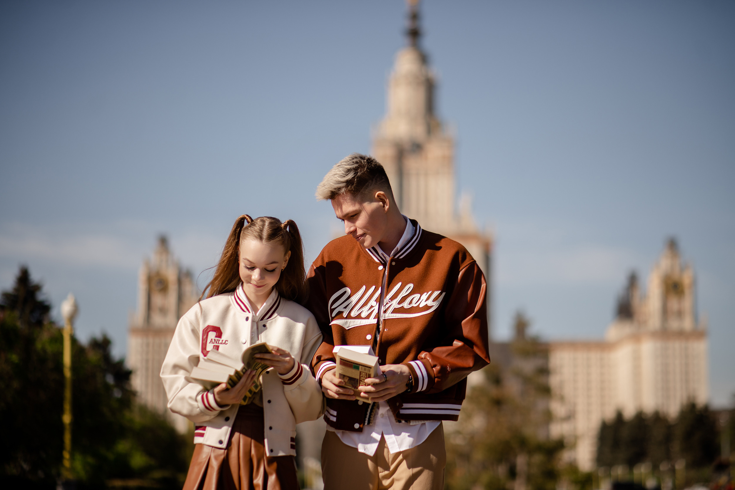 Прогулка у МГУ. Свадебный и семейный фотограф в СПб Валерия Фомичева