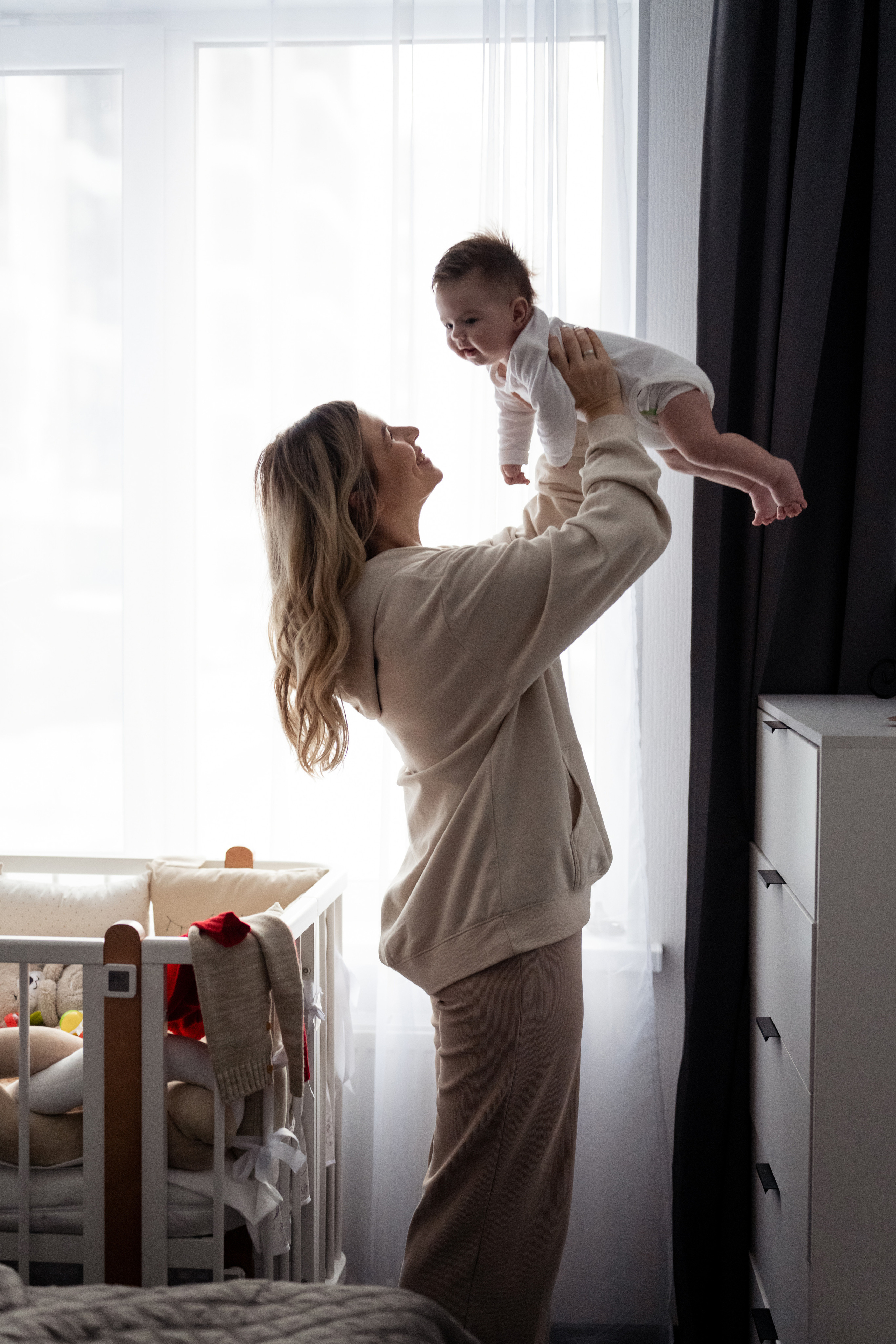 Домашняя фотосессия. Лера, Антон и Марк. Свадебный и семейный фотограф в СПб Валерия Фомичева