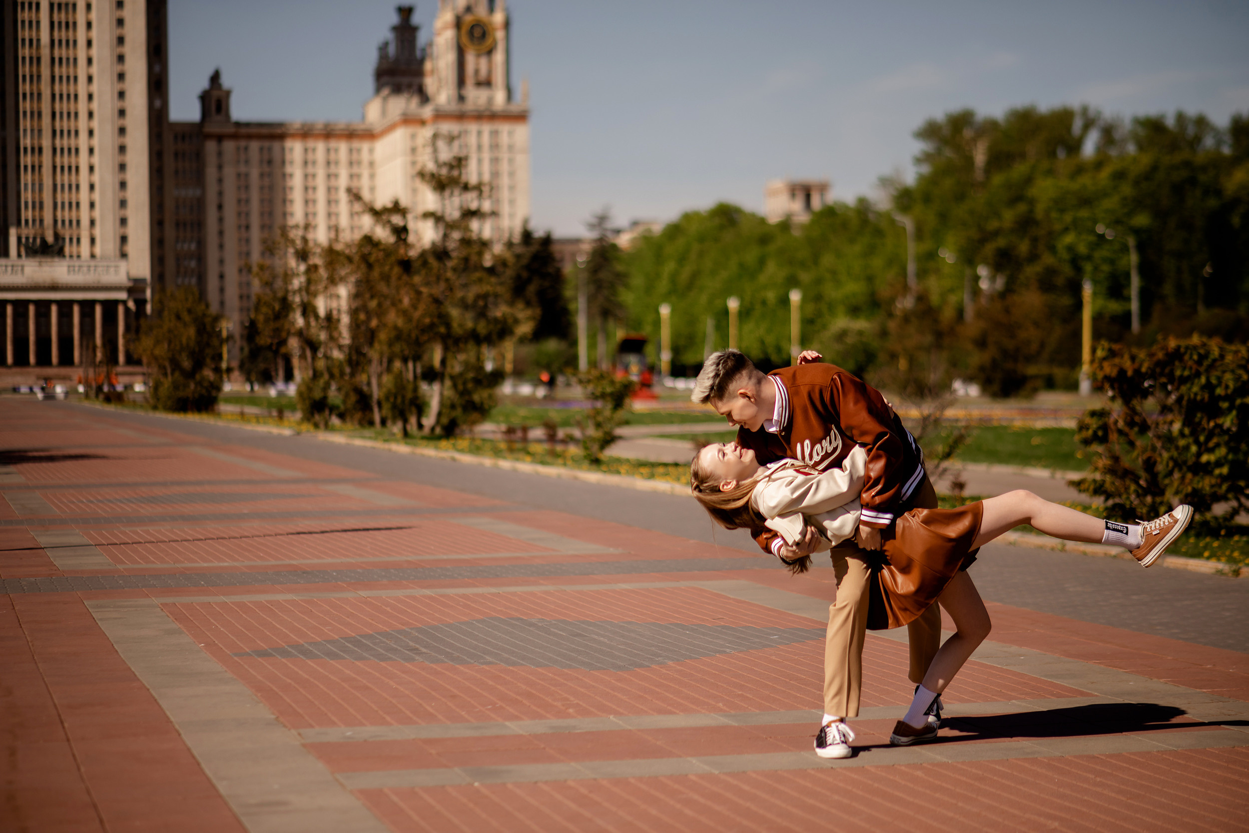 Прогулка у МГУ. Свадебный и семейный фотограф в СПб Валерия Фомичева