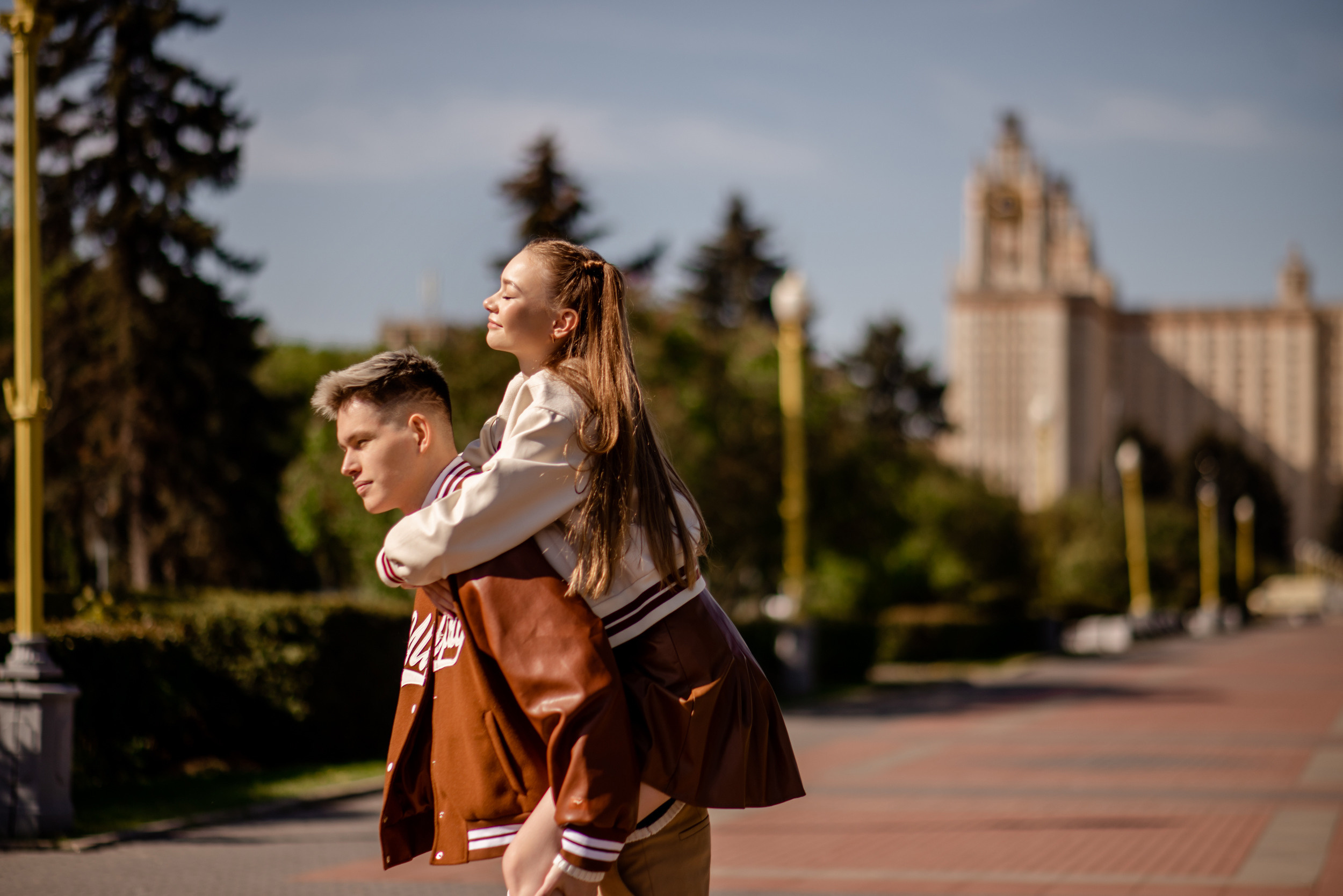 Прогулка у МГУ. Свадебный и семейный фотограф в СПб Валерия Фомичева