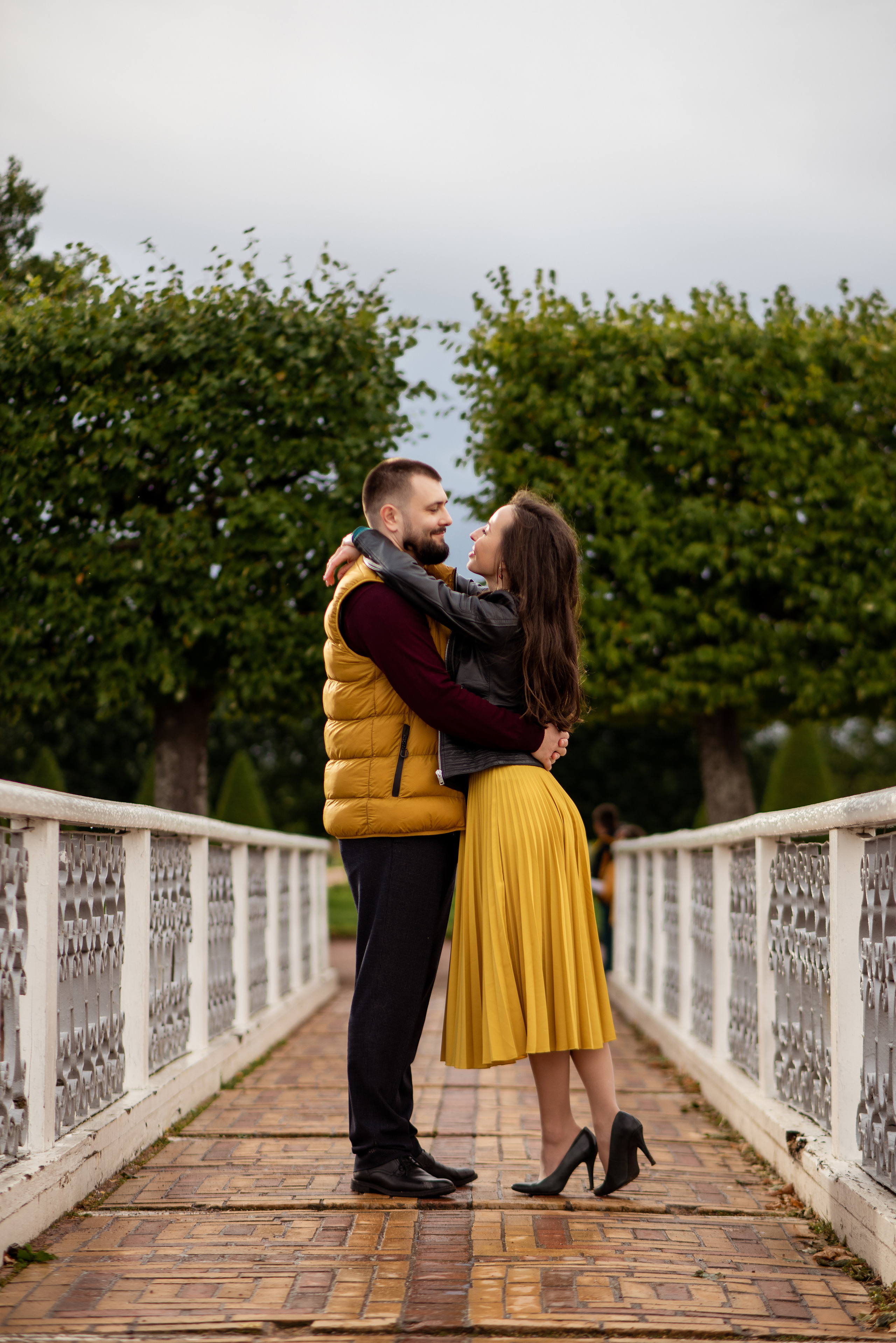Годовщина свадьбы в Петергофе. Свадебный и семейный фотограф в СПб Валерия Фомичева