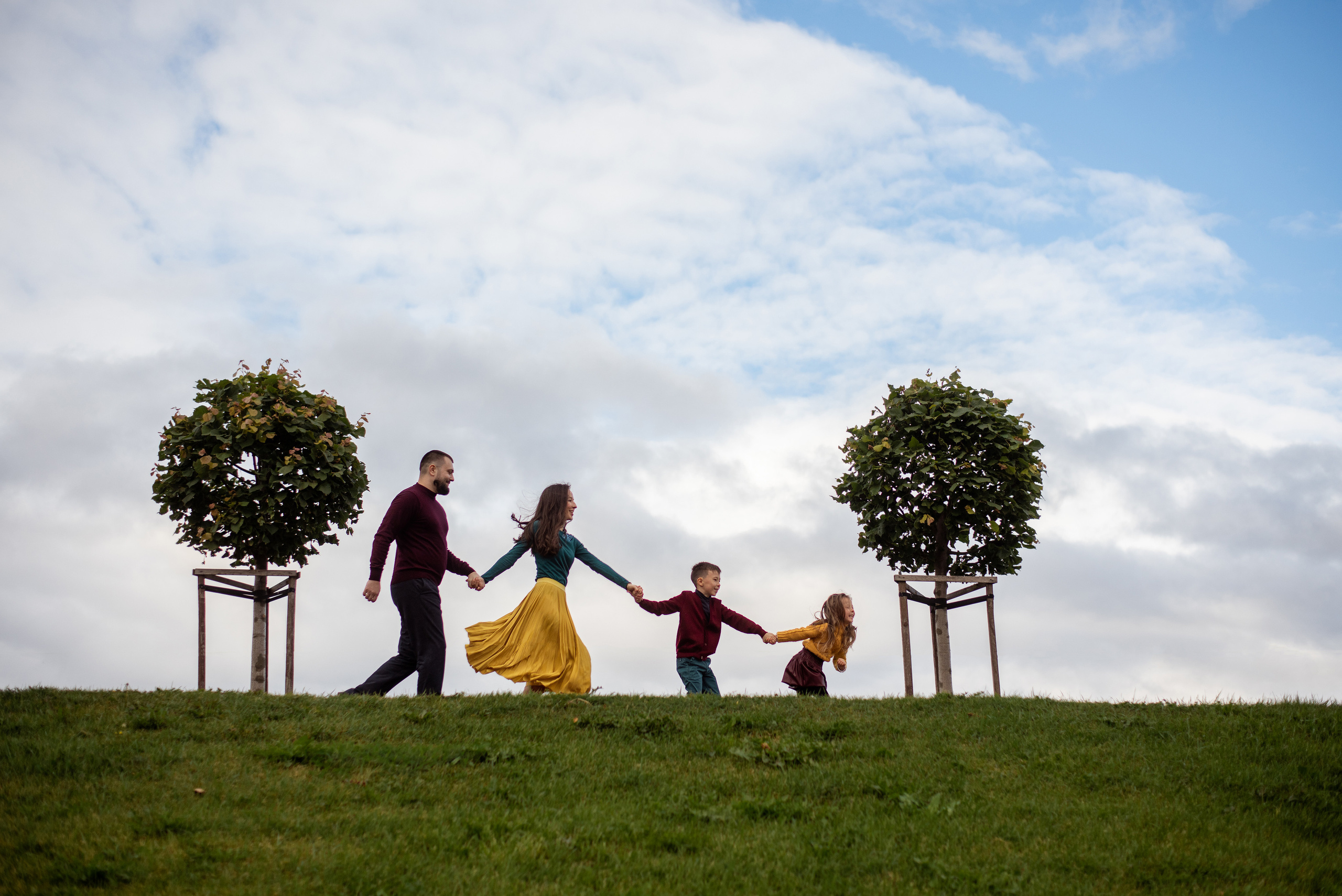 Годовщина свадьбы в Петергофе. Свадебный и семейный фотограф в СПб Валерия Фомичева