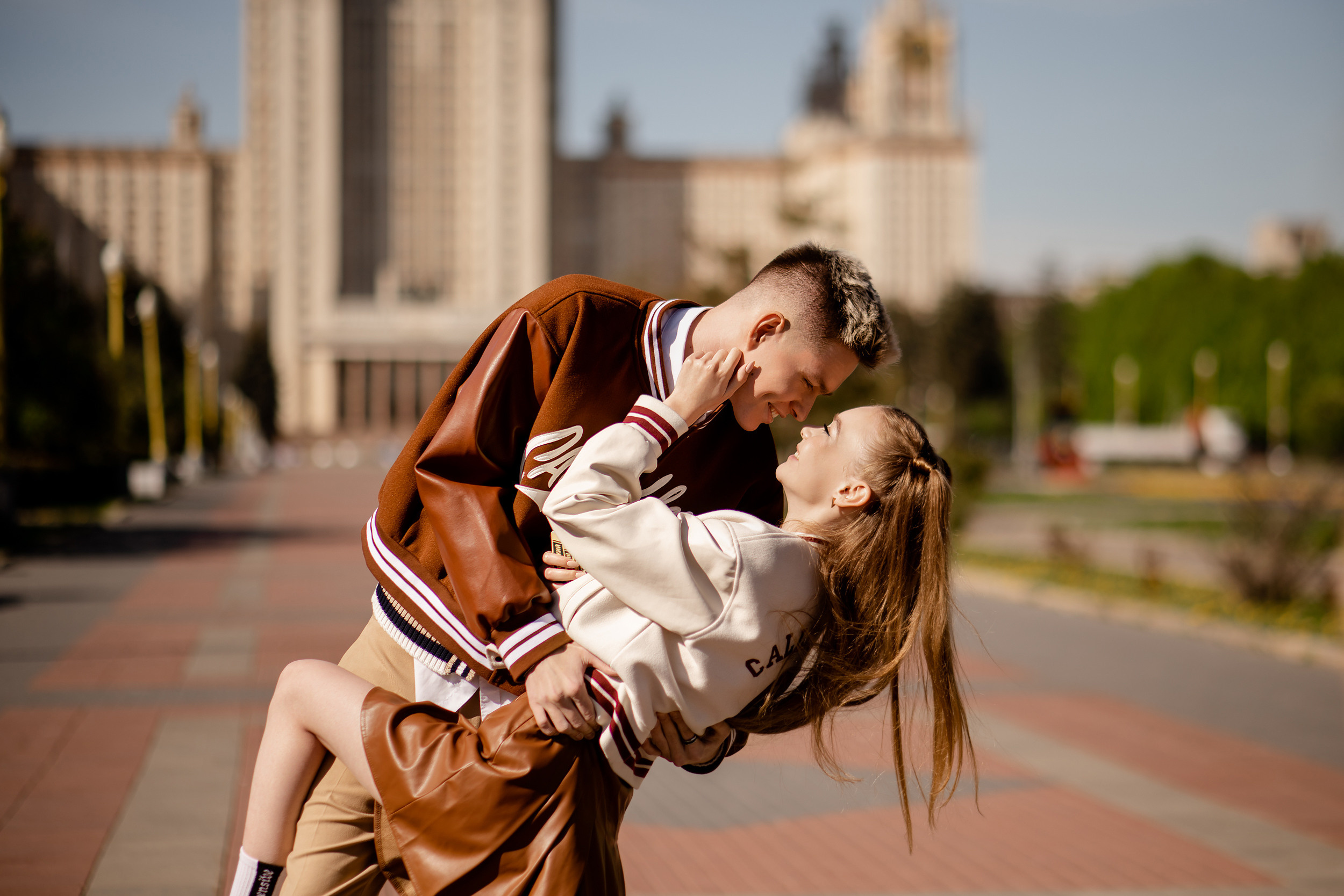 Прогулка у МГУ. Свадебный и семейный фотограф в СПб Валерия Фомичева