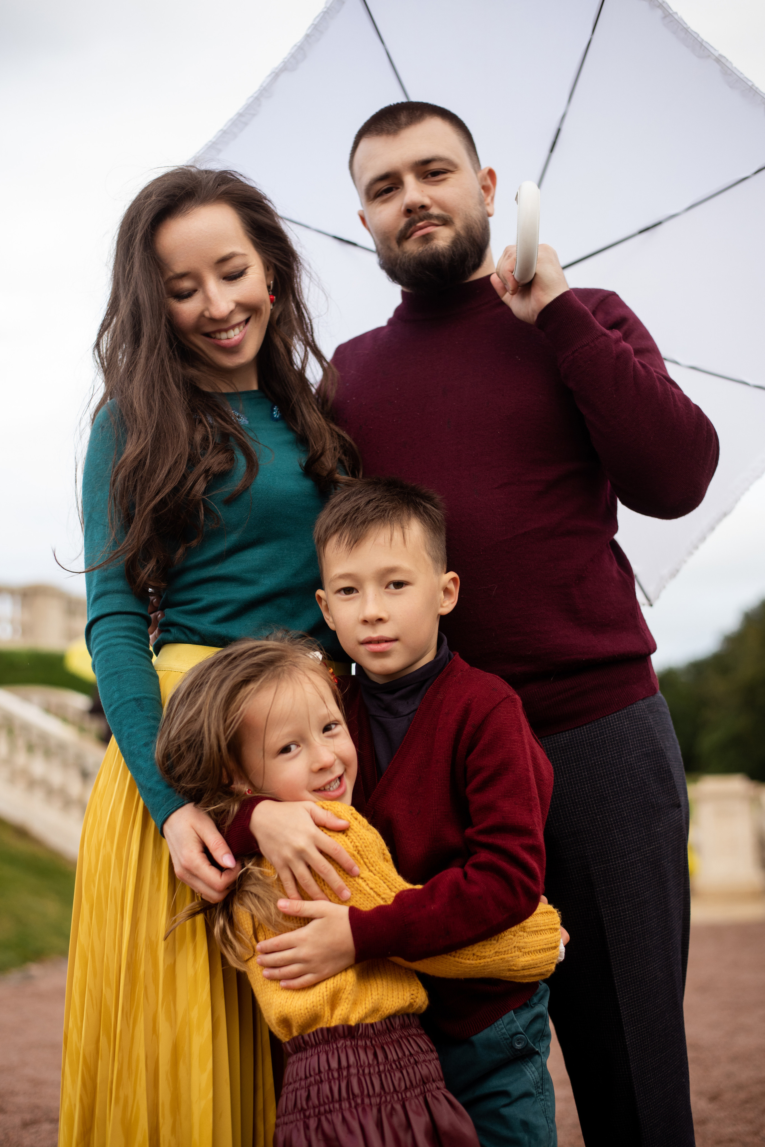 Годовщина свадьбы в Петергофе. Свадебный и семейный фотограф в СПб Валерия Фомичева