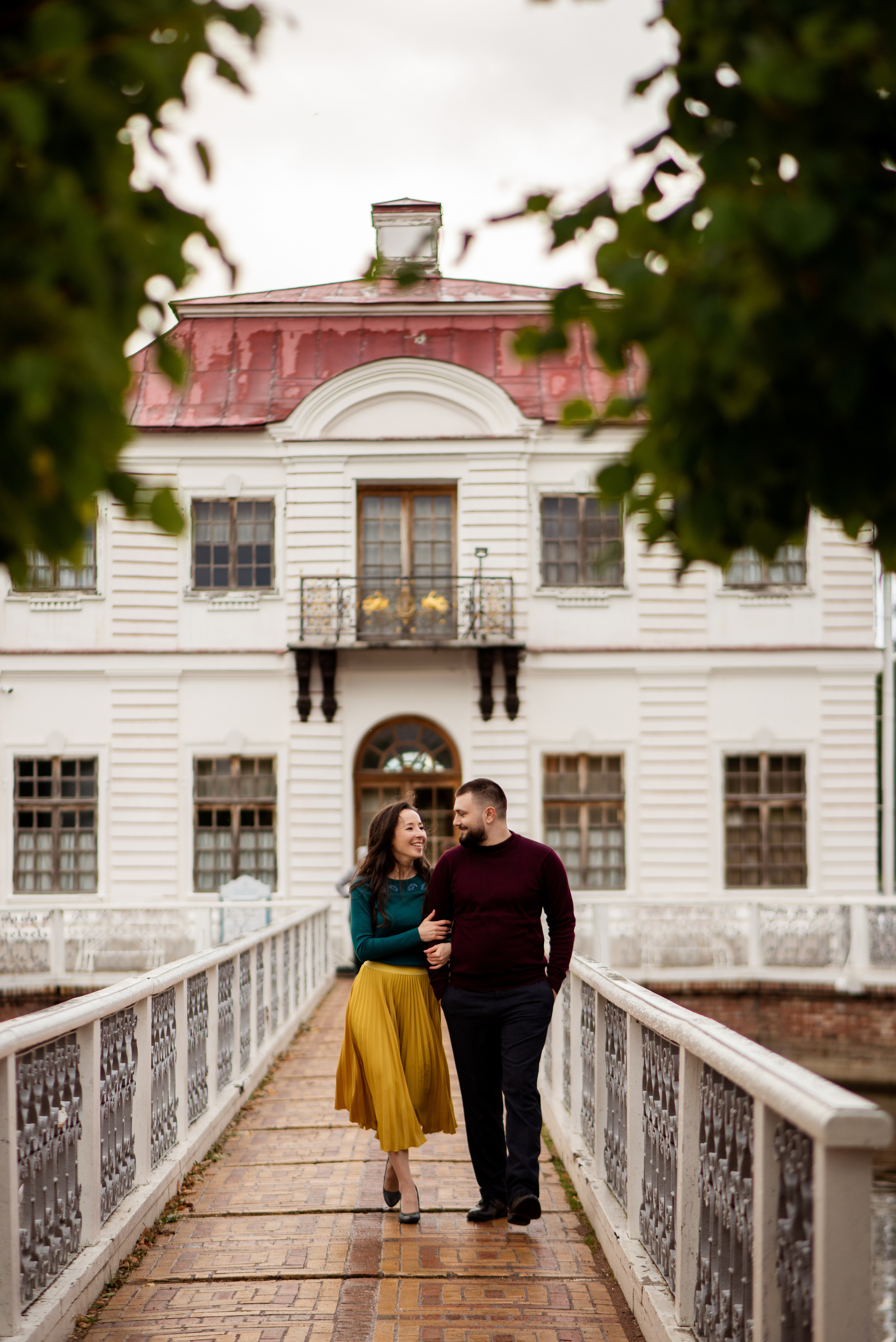 Годовщина свадьбы в Петергофе. Свадебный и семейный фотограф в СПб Валерия Фомичева