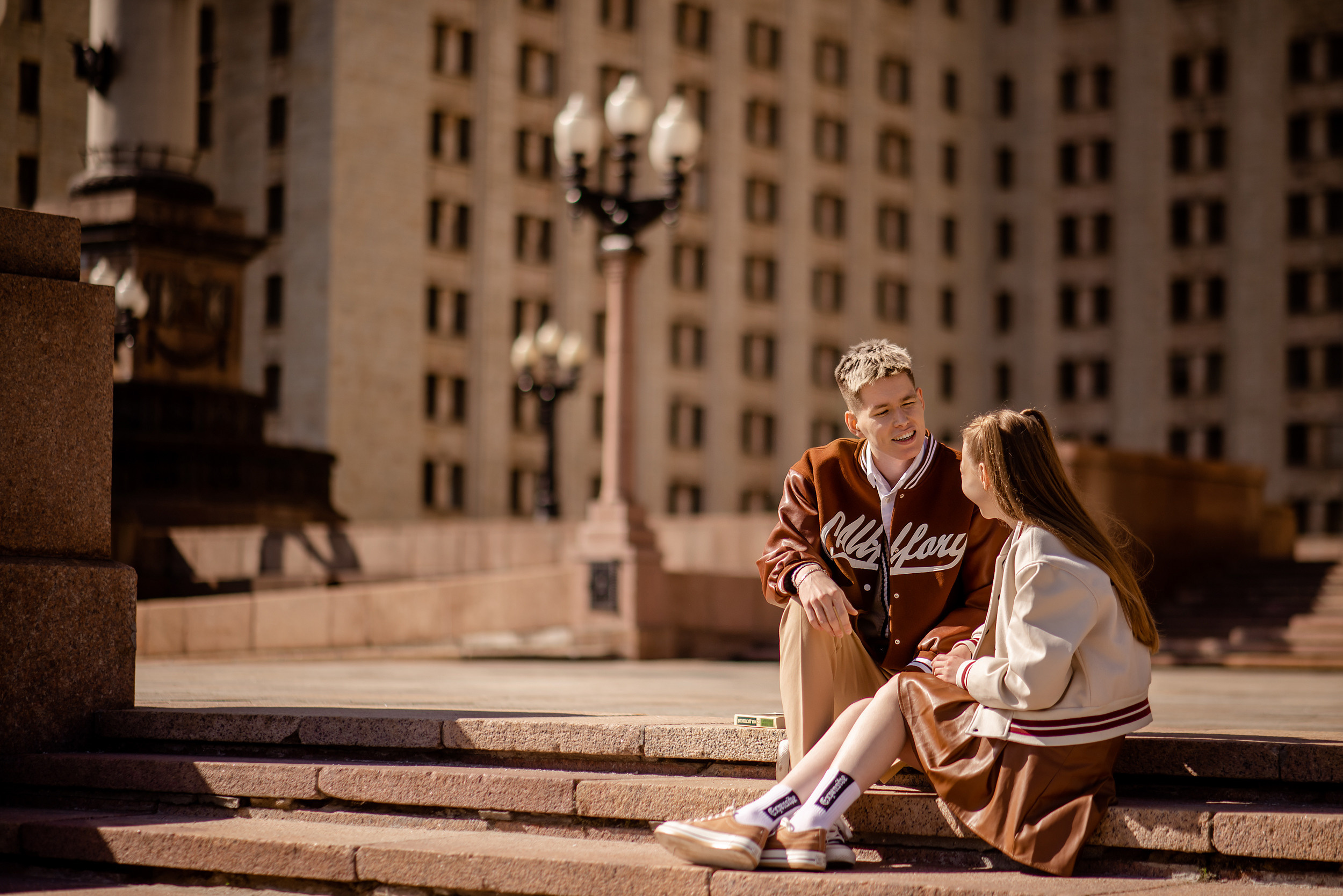 Прогулка у МГУ. Свадебный и семейный фотограф в СПб Валерия Фомичева