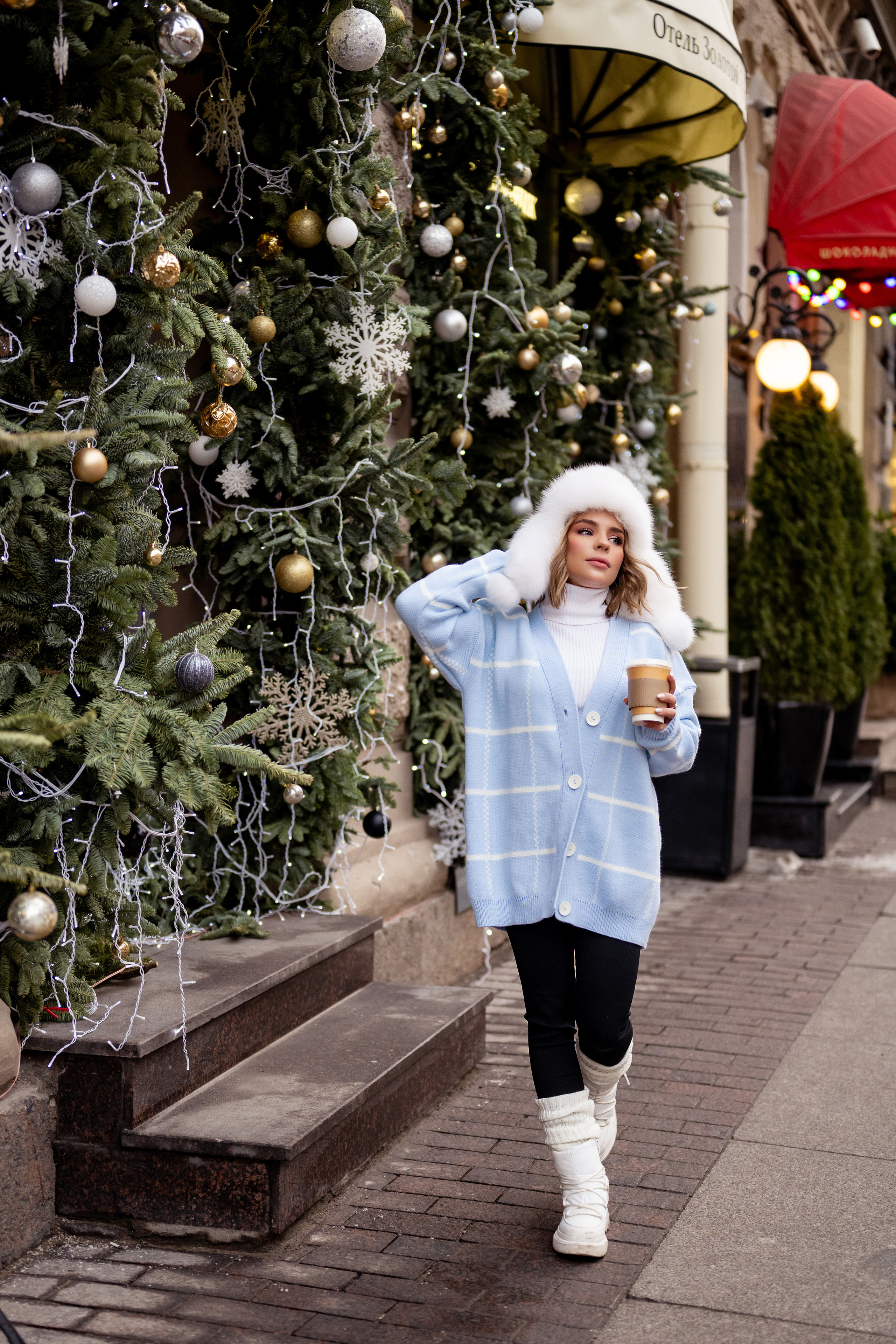Новогодняя прогулка. Виктория. Свадебный и семейный фотограф в СПб Валерия Фомичева